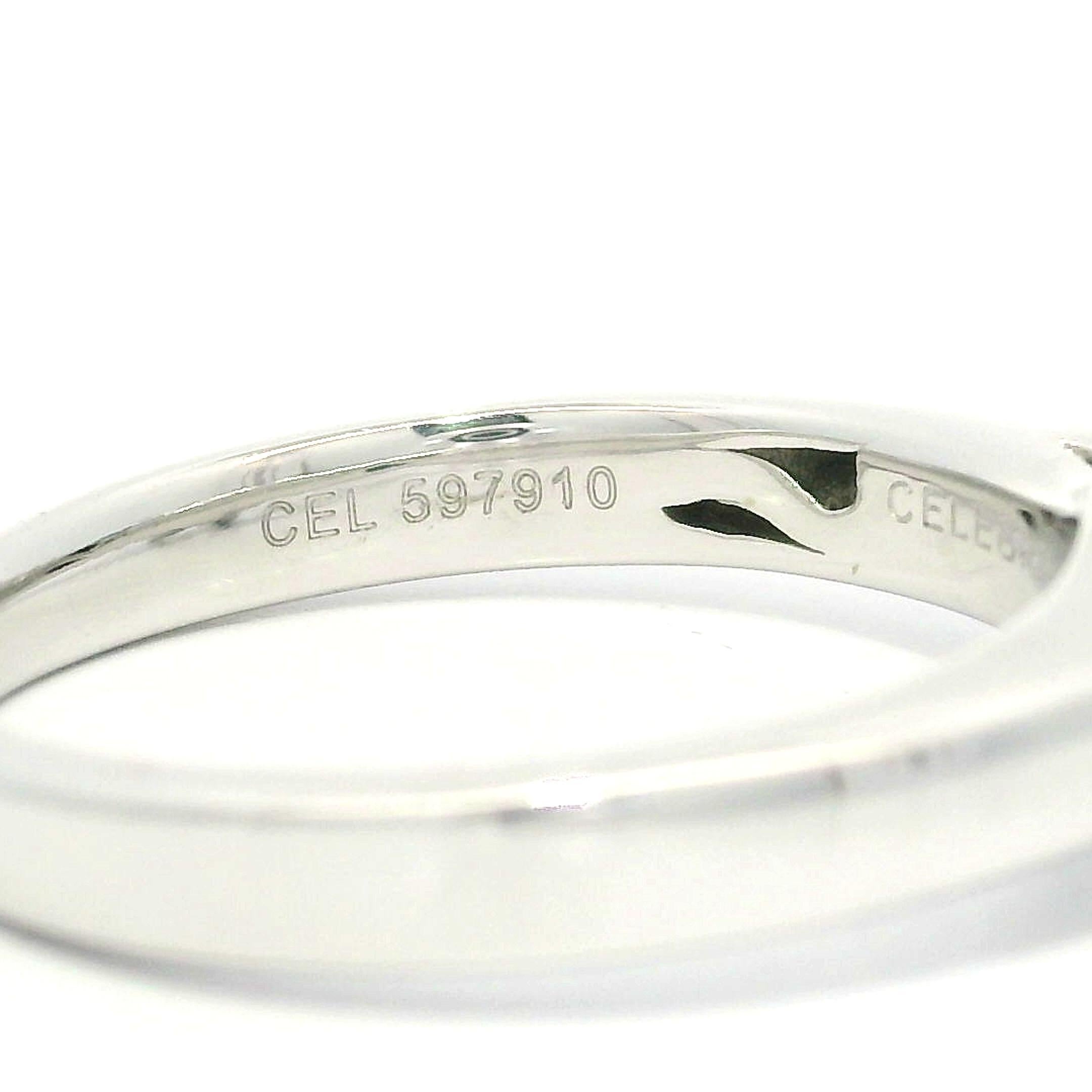 Celebration Diamond Bague solitaire en or 14k GIA .98ct Princess Cut F SI2 Diamond Solitaire Ring en vente 7
