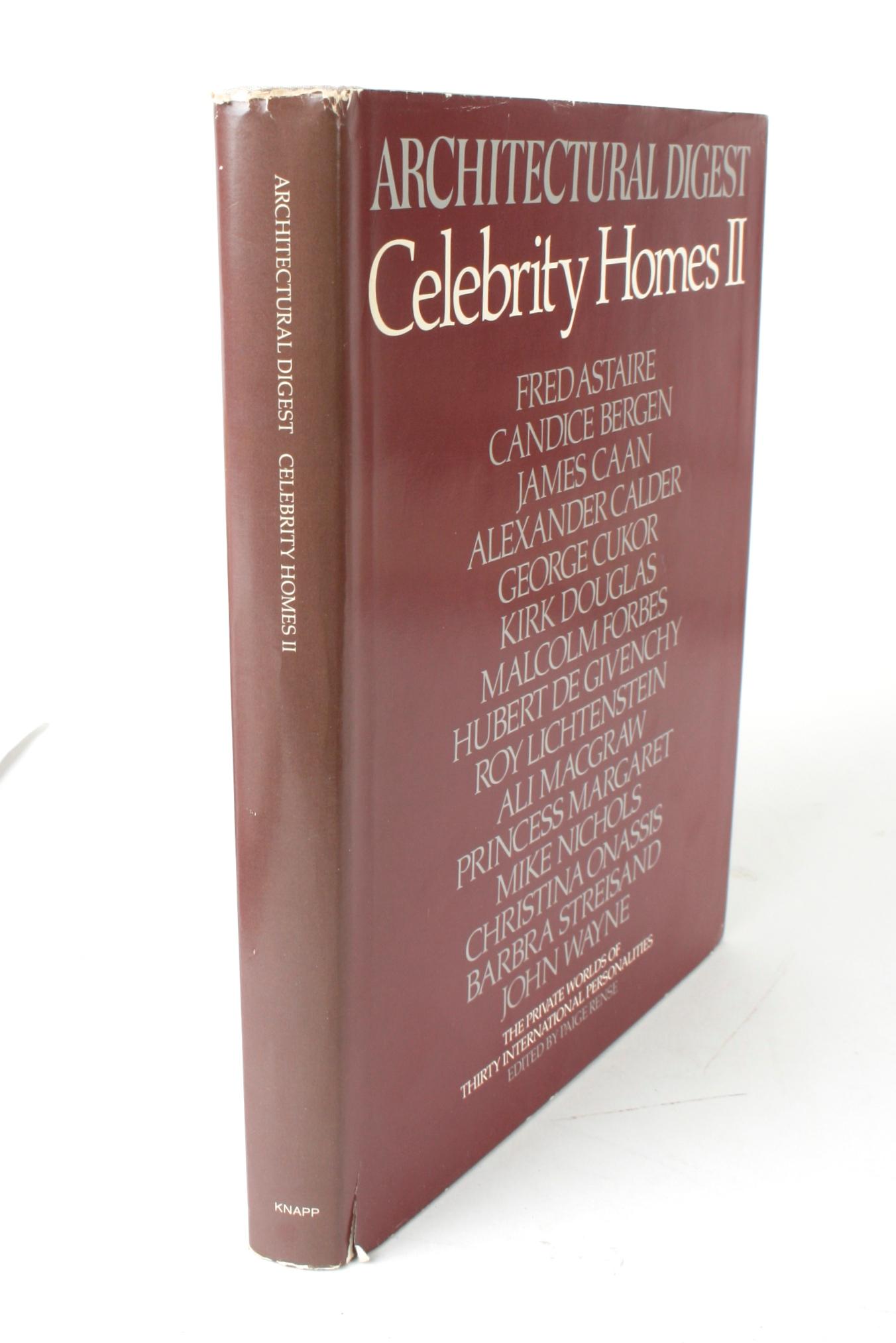 Celebrity Homes II AD Presents Private Worlds of 30 Int'l Personalities 1st Ed 14