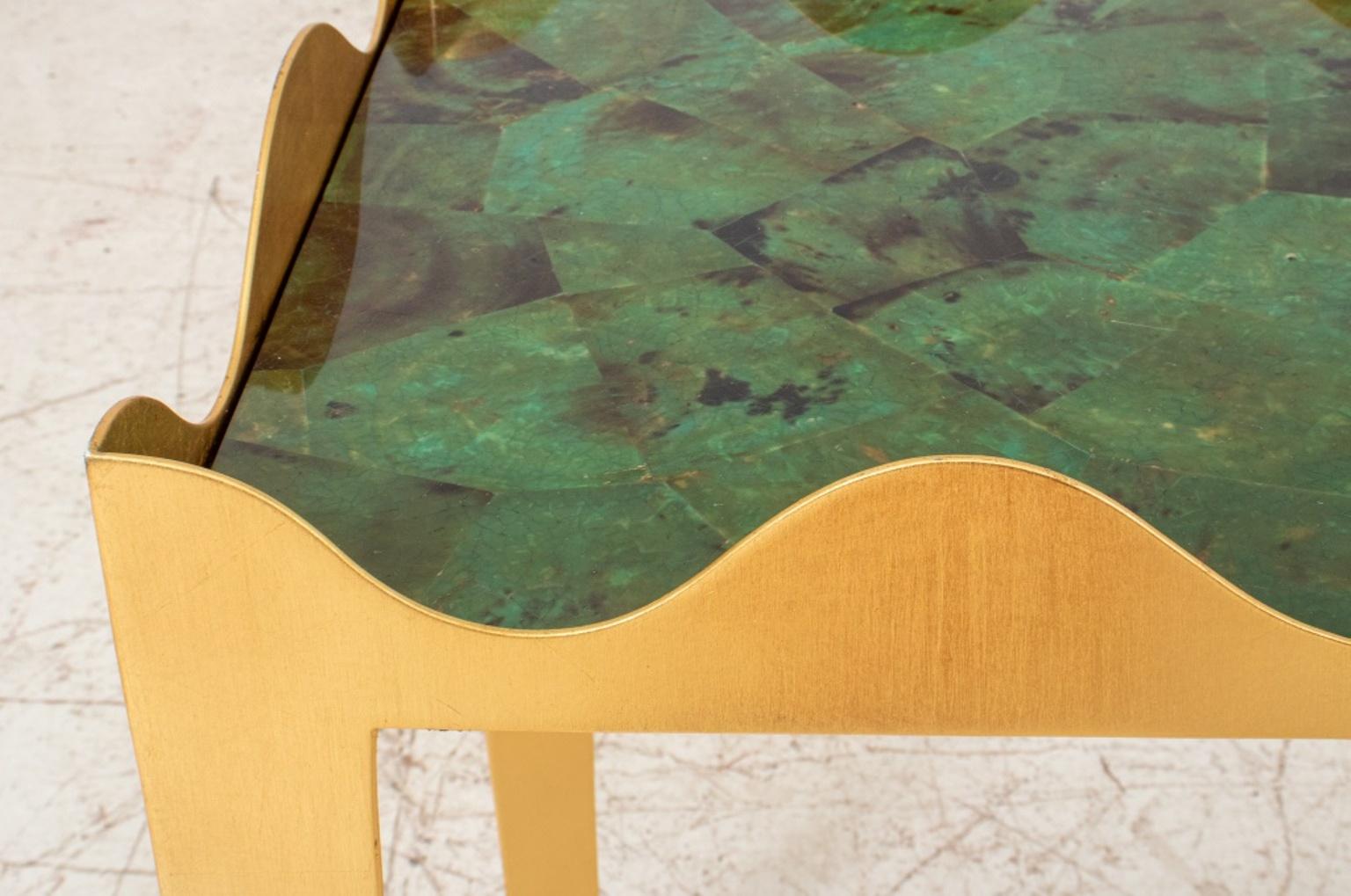 Modern Celerie Kemble For Henredon Ruffle Side Table