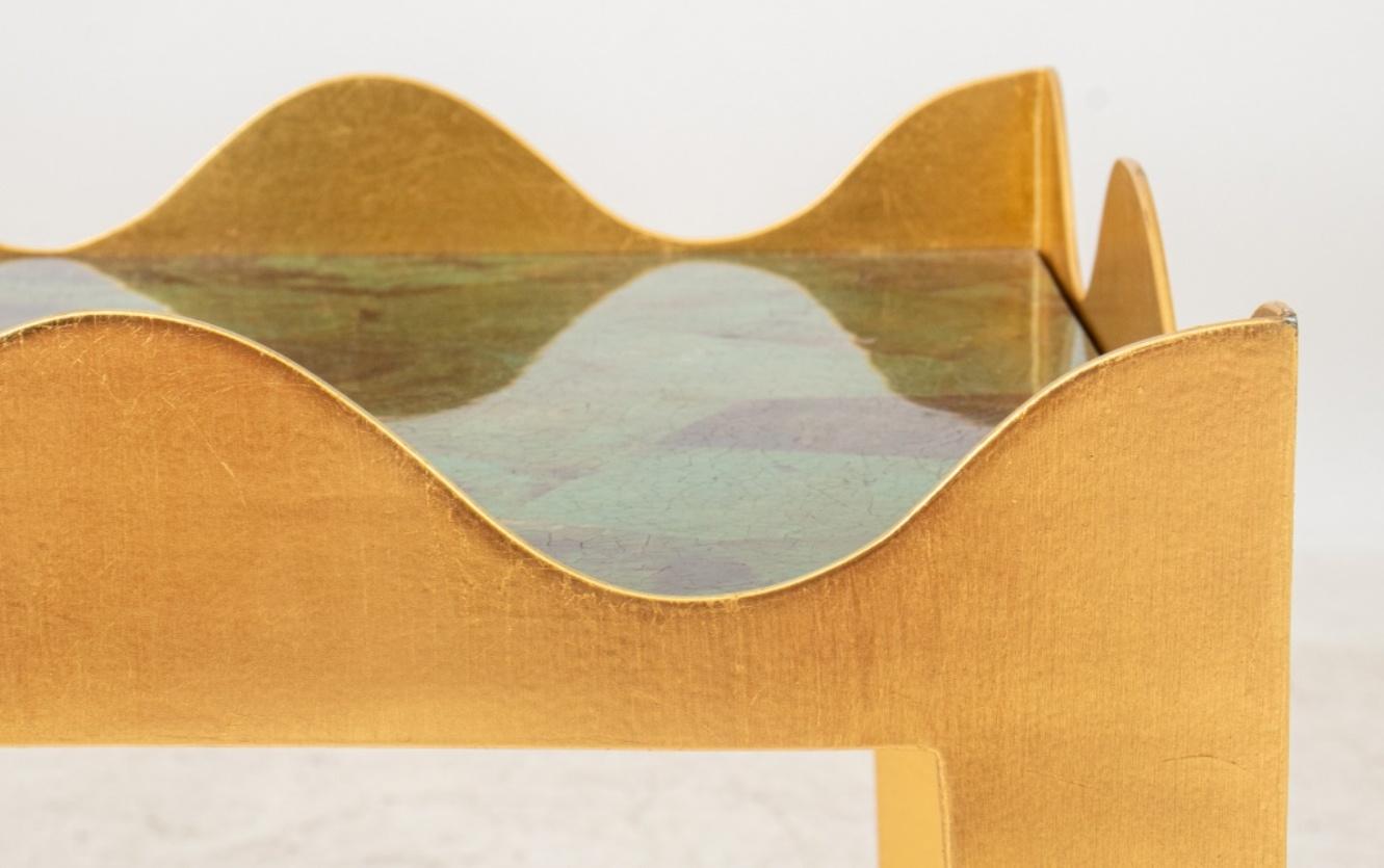 Celerie Kemble For Henredon Ruffle Side Table In Good Condition In Astoria, NY