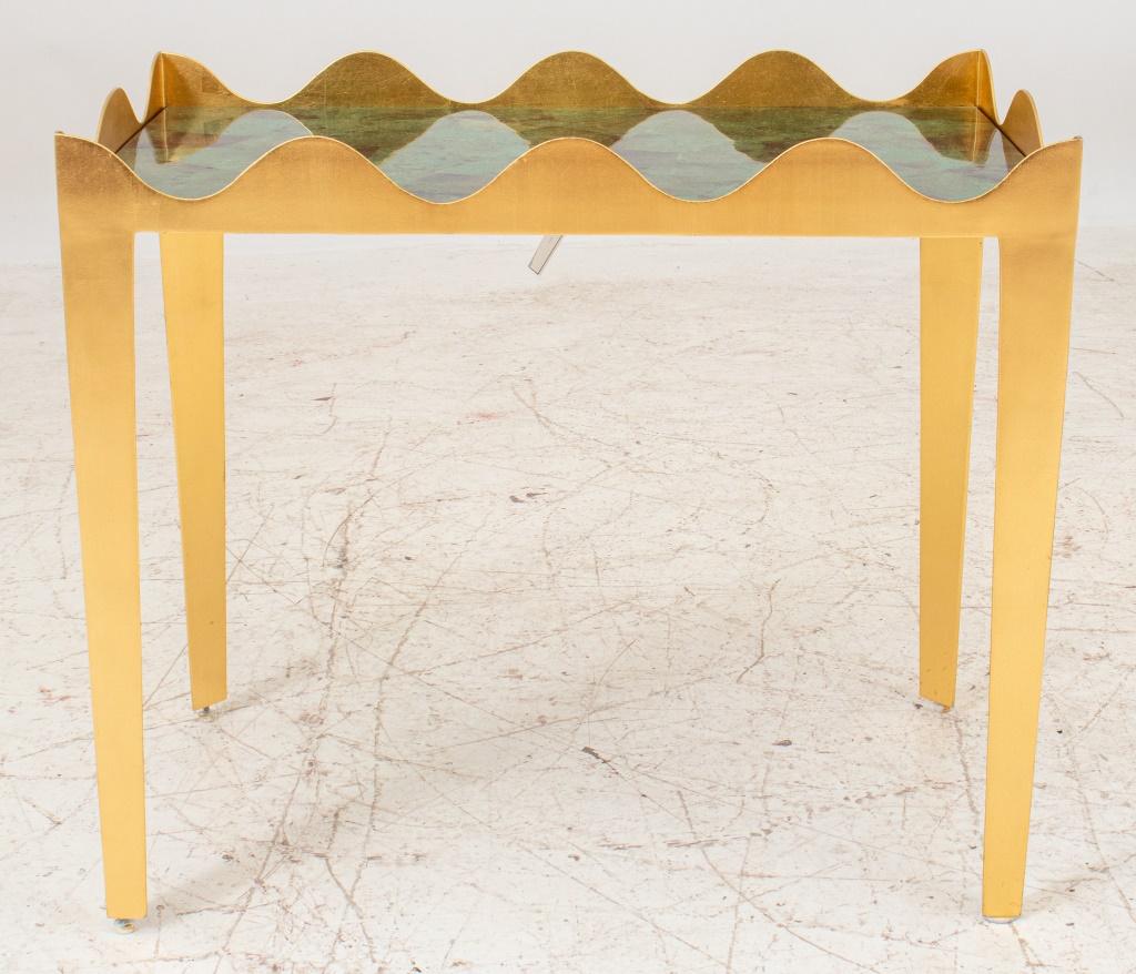 Celerie Kemble For Henredon Ruffle Side Table 3