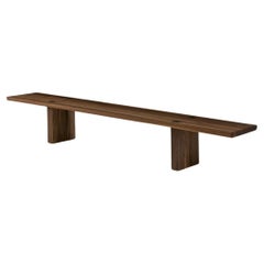 Celerina Solid Wood Bench, Designed by Matteo Thun, Made in Italy 