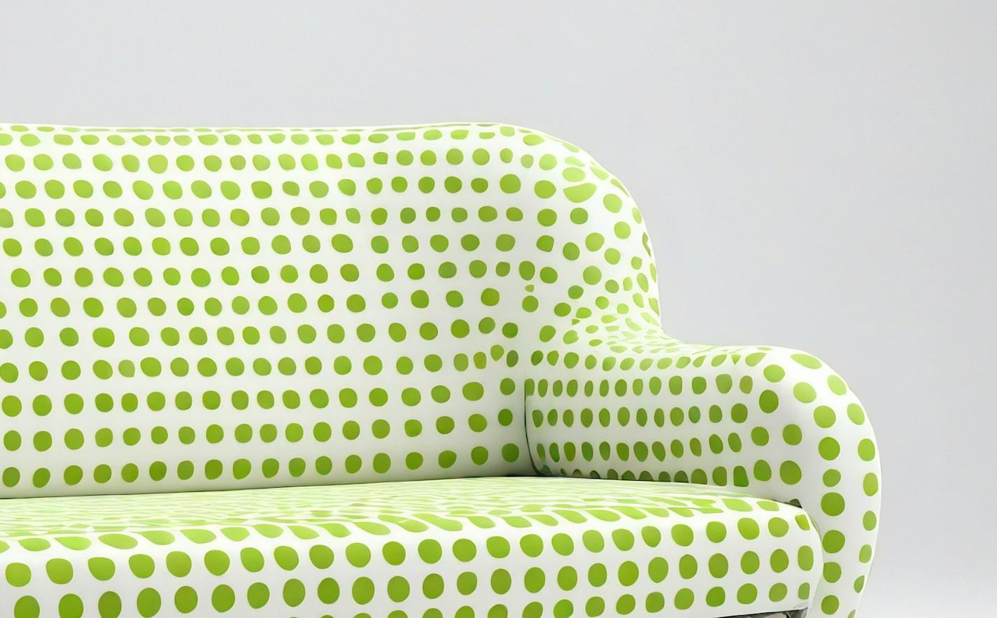 Celery Polkadot-Loungesessel (21. Jahrhundert und zeitgenössisch) im Angebot
