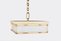 Celeste Bamboo Flush Mount, by David Duncan