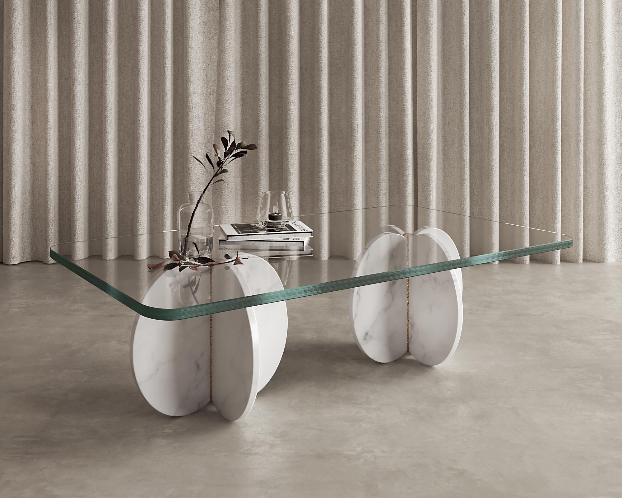 Allemand Table basse Céleste par Studio Uwe Gaertner en vente