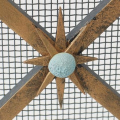 Celeste Fireplace Screen in Brilliant Gold