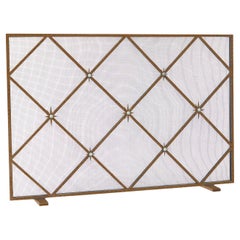 Celeste Fireplace Screen in Tobacco