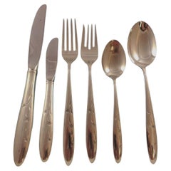 Celeste Gorham Juego de Cubiertos de Plata de Ley 8 Servicios 61 piezas Mid Century Modern