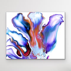 Abstract Contemporary Fluid Art, Celeste Reiter, Signed Limited Edition Giclee’