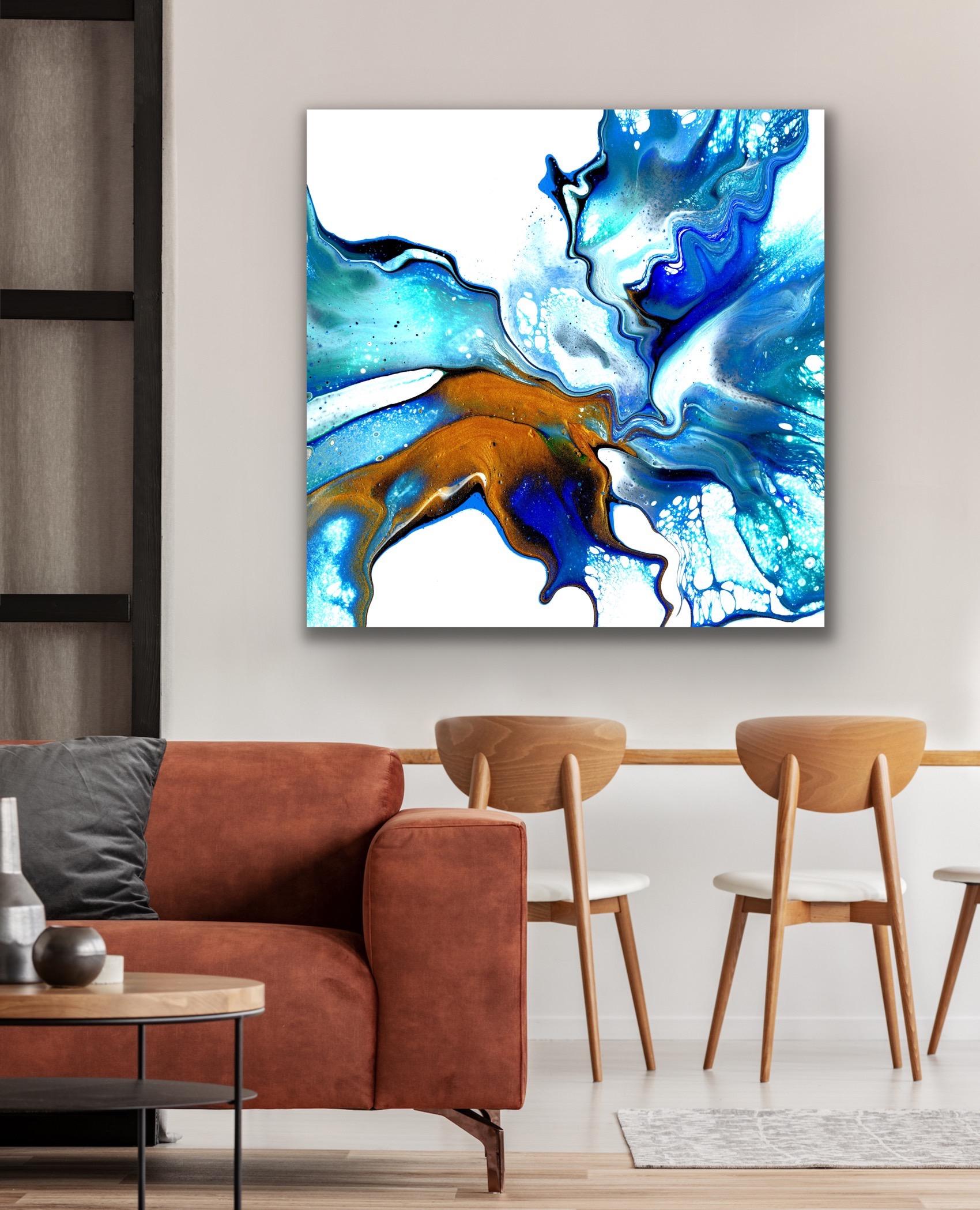 Abstract Modern Painting, Contemporary Large Giclee Print, LE Signed by Artist. 6