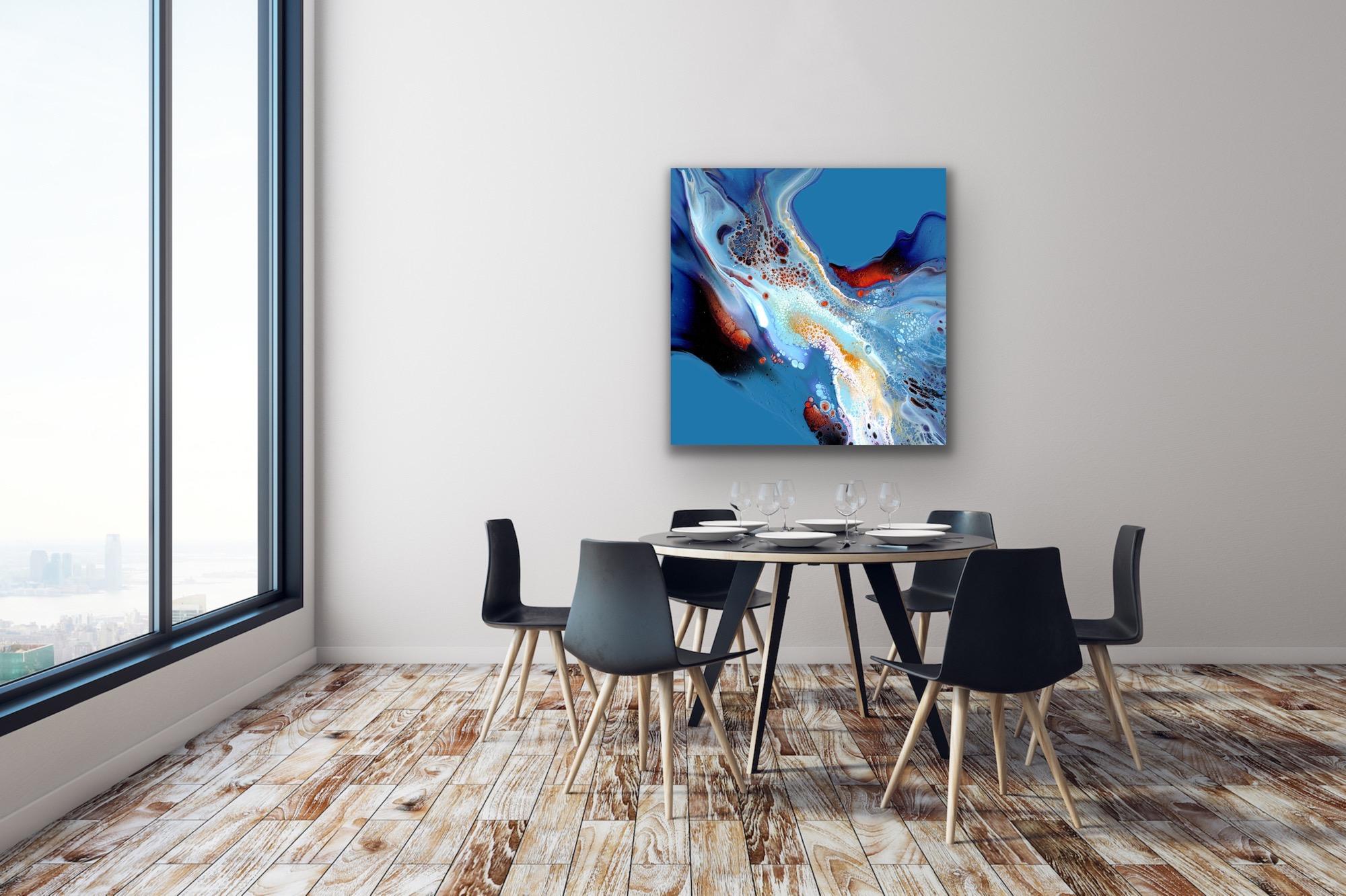 Abstract Painting, Large Indoor Outdoor Giclee Print, LE Signed by artist. For Sale 1