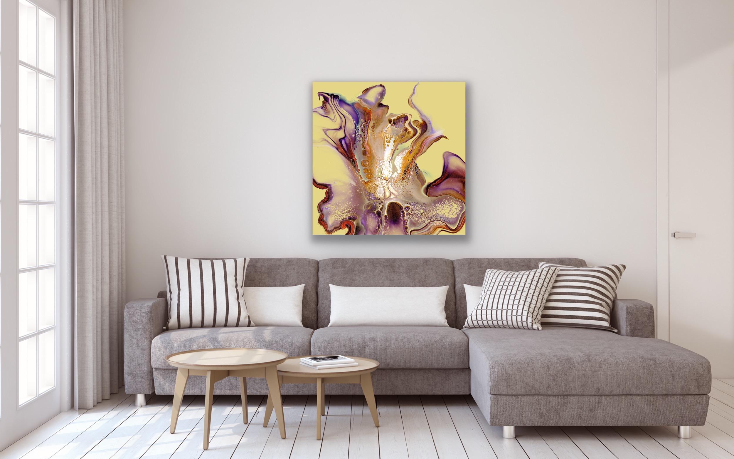 Abstract Painting Print, Celeste Reiter, Signed Limited Edition Giclee For Sale 1