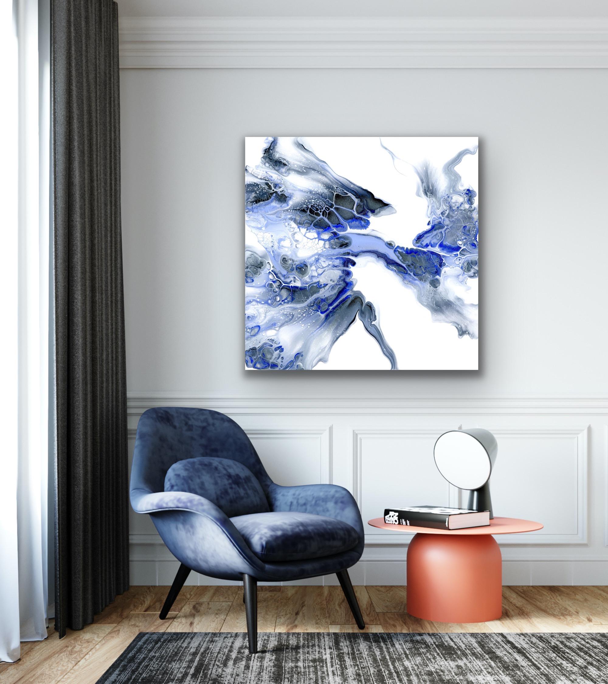 Contemporary Abstract Modern Giclee Print, LE Signed by Celeste Reiter For Sale 4