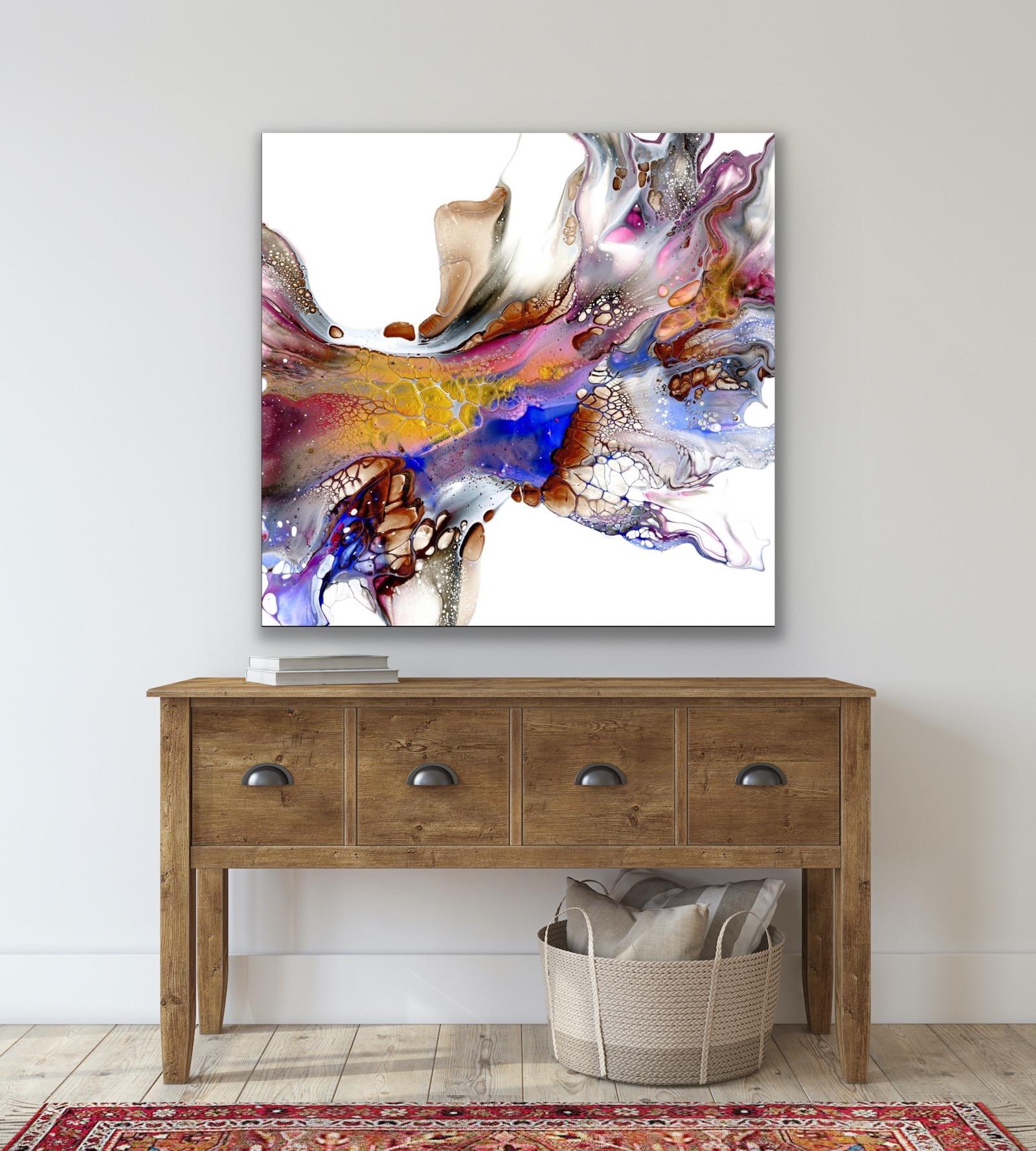 Contemporary Modern Large Indoor Outdoor Giclee Print, LE Signed by artist. For Sale 1