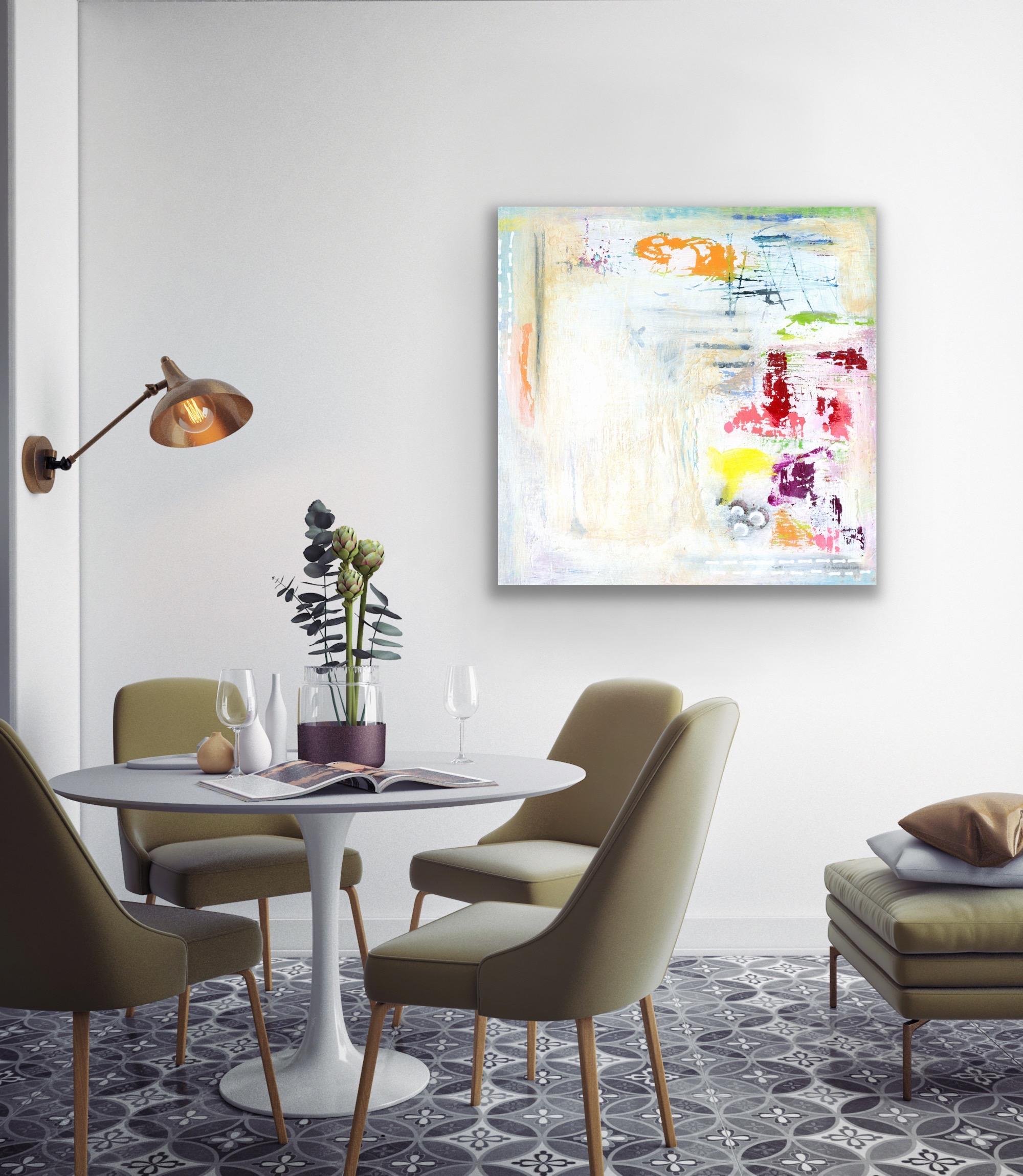 Limited Edition, Abstract Print Art, Contemporary Painting by Celeste Reiter 3