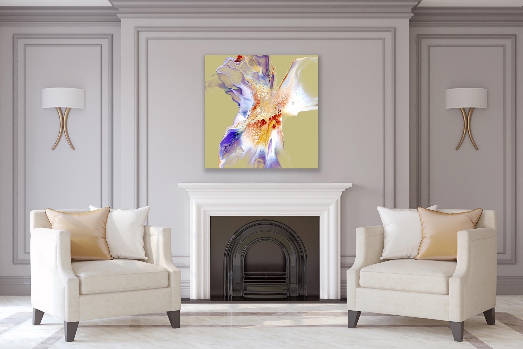 Modern Abstract Contemporary Painting, Large Giclee Print, LE Signed by artist. For Sale 2