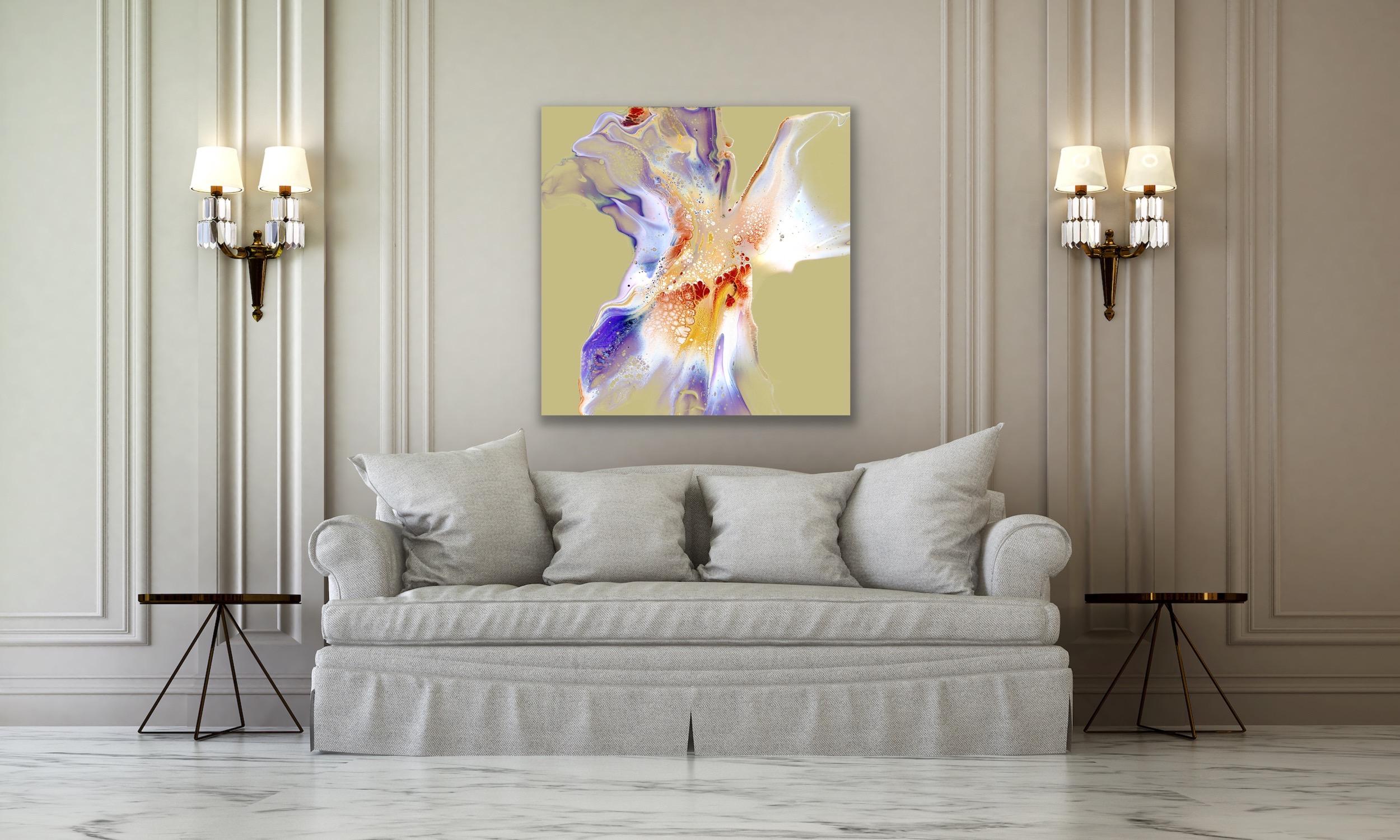 Modern Abstract Contemporary Painting, Large Giclee Print, LE Signed by artist. For Sale 3