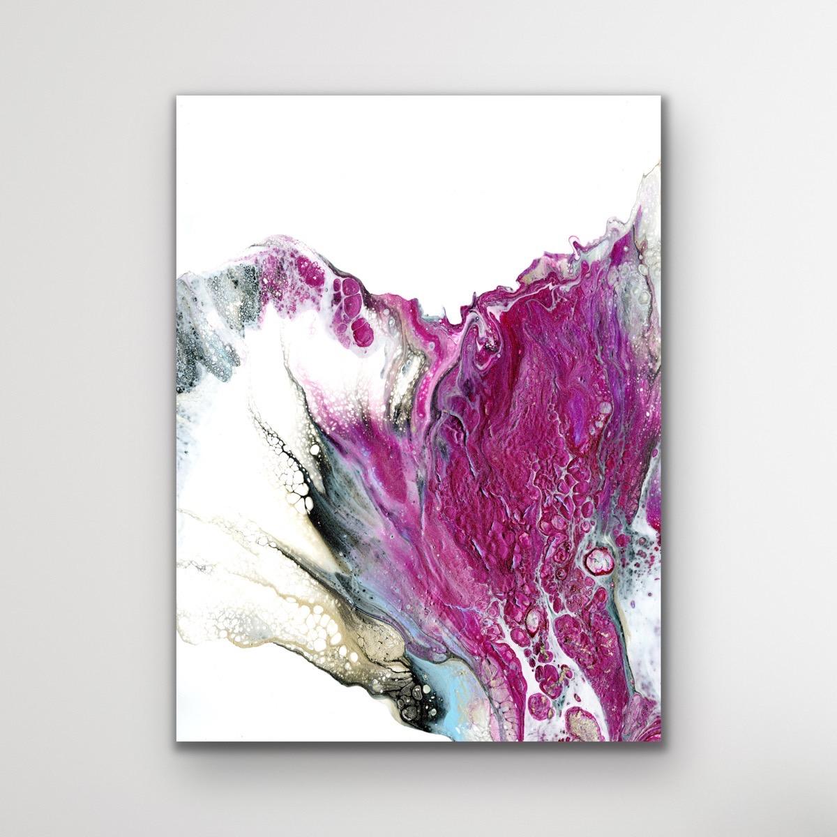 Modern Abstract Fluid Painting, Celeste Reiter, Signed Limited Edition Giclee’