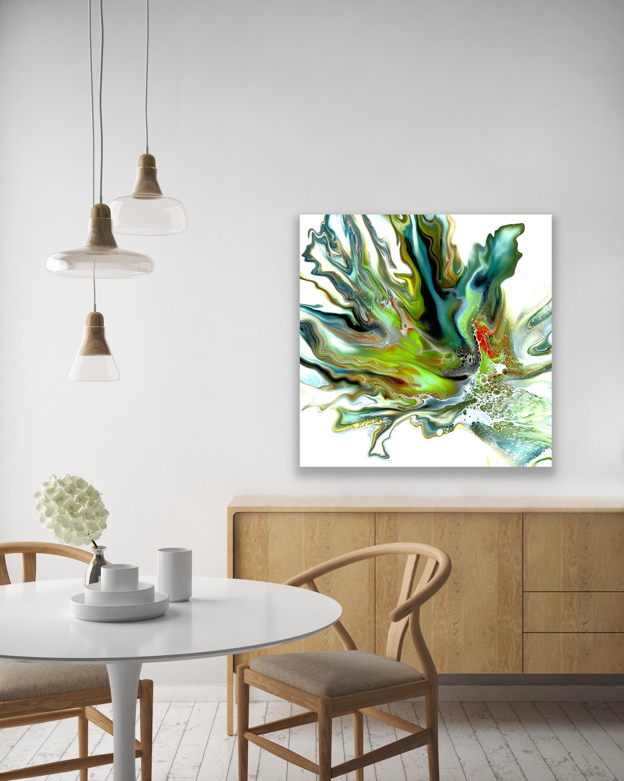 Modern Contemporary Abstract Art, Celeste Reiter, Signed Limited Edition Print For Sale 2