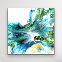 Modern Abstract Painting, Large Giclee Print, Limited Edition Signed by artist.