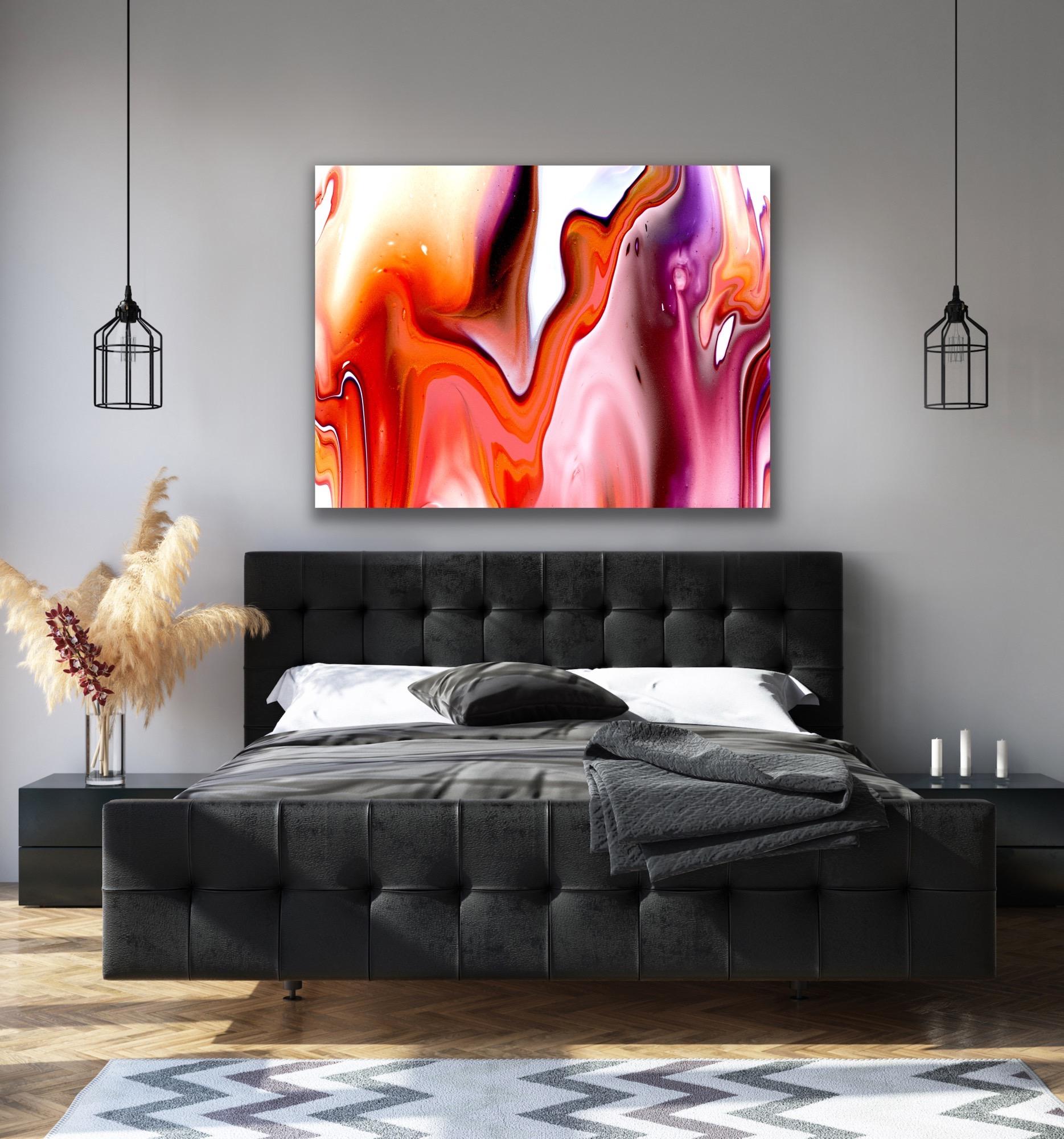 Modern Contemporary Abstract Painting, Celeste Reiter, Limited Edition Print For Sale 2