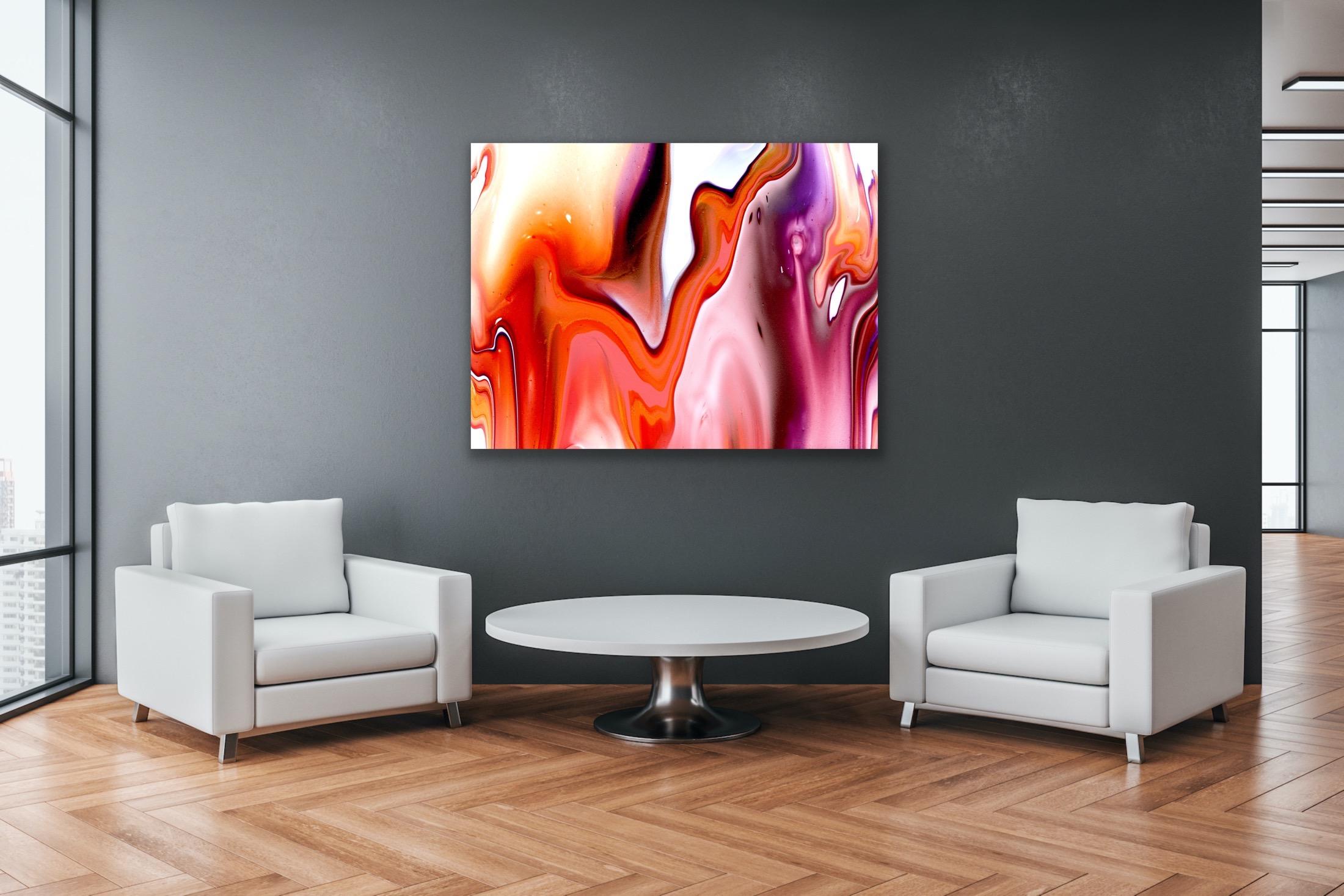 Modern Contemporary Abstract Painting, Celeste Reiter, Limited Edition Print For Sale 5