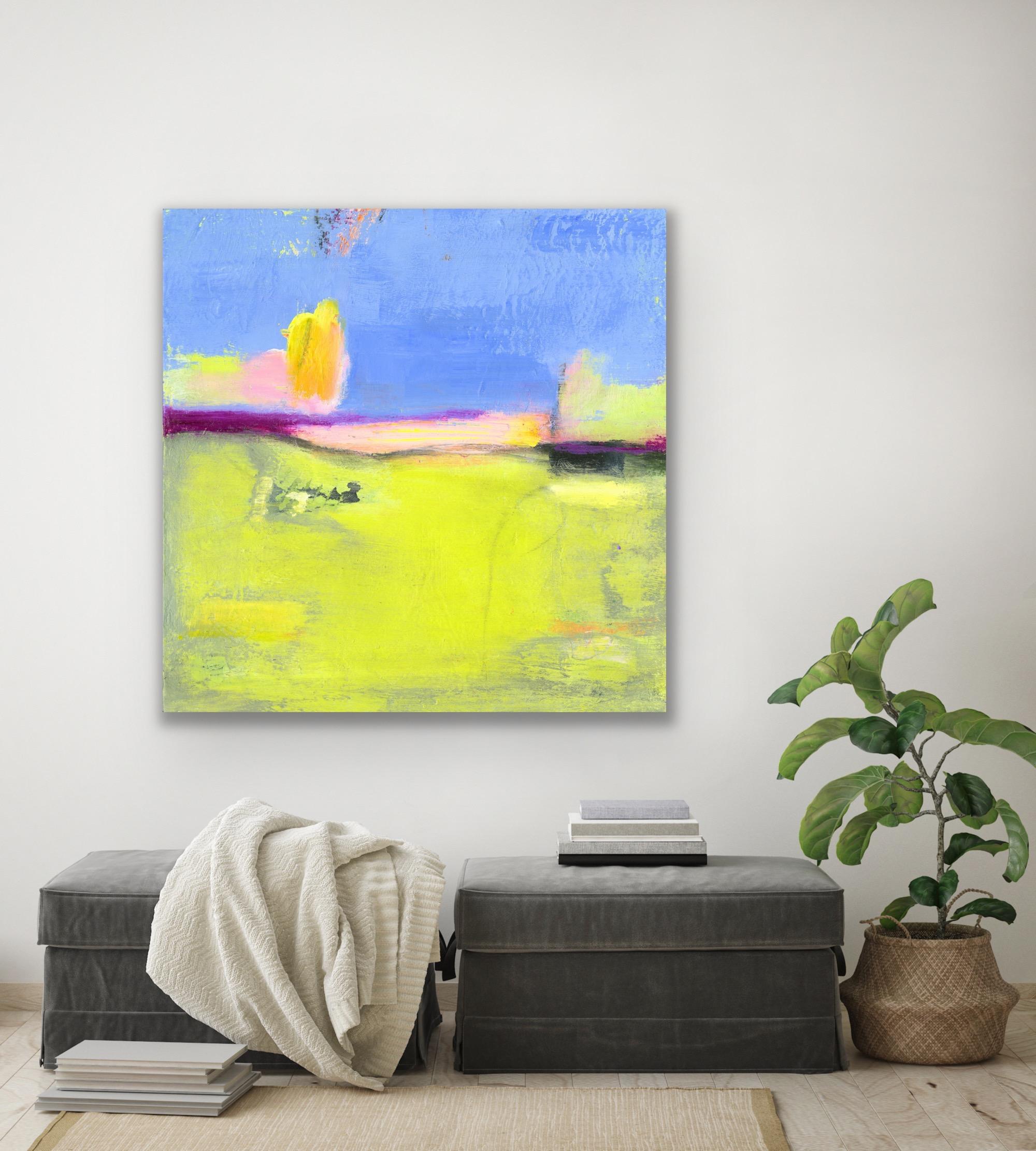 Modern Abstract Landscape Print Art, Limited Edition Giclee Signed by Artist For Sale 6