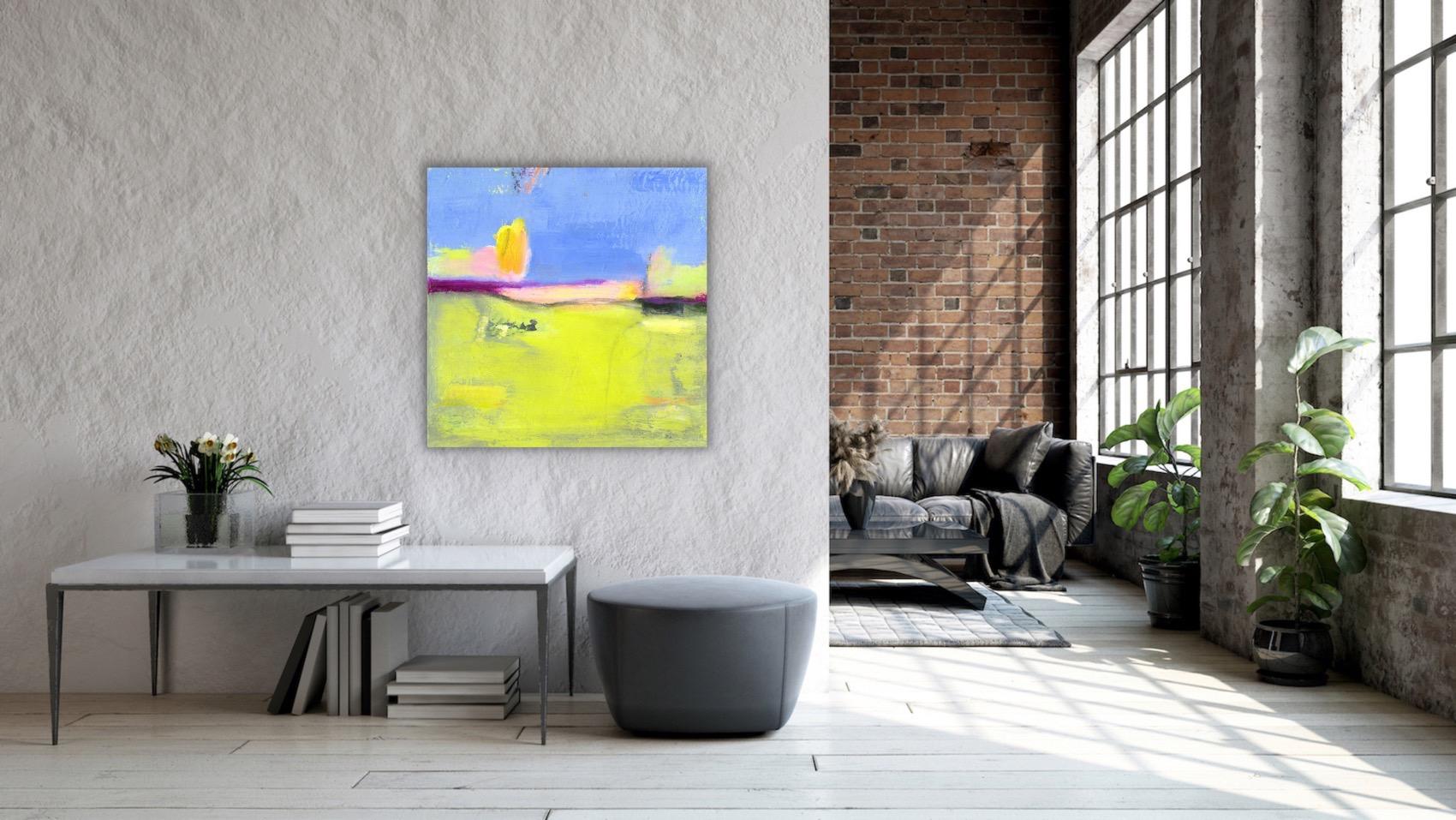 Modern Abstract Landscape Print Art, Limited Edition Giclee Signed by Artist For Sale 7