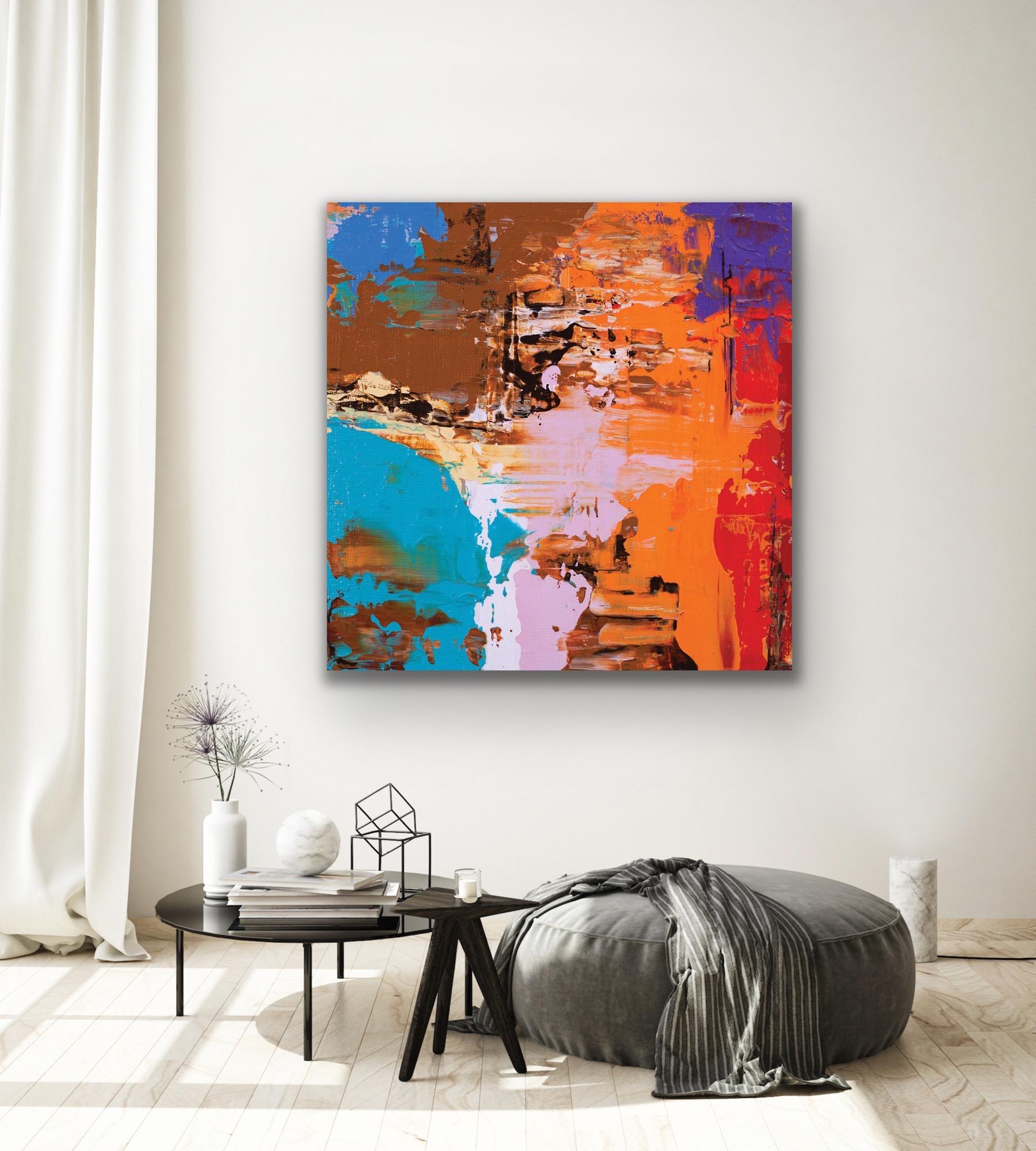 Modern Wall Art, Contemporary Large Indoor Outdoor Giclee Print, LE Signed For Sale 1