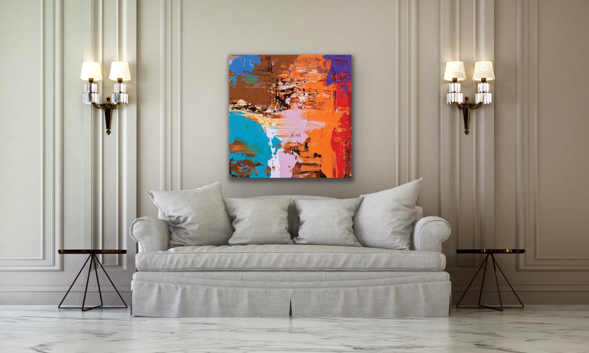 Modern Wall Art, Contemporary Large Indoor Outdoor Giclee Print, LE Signed For Sale 2