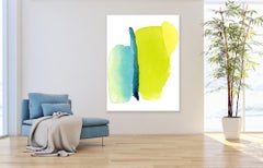 Modern Watercolor, Contemporary Abstract Art, Celeste Reiter, Signed Giclee’