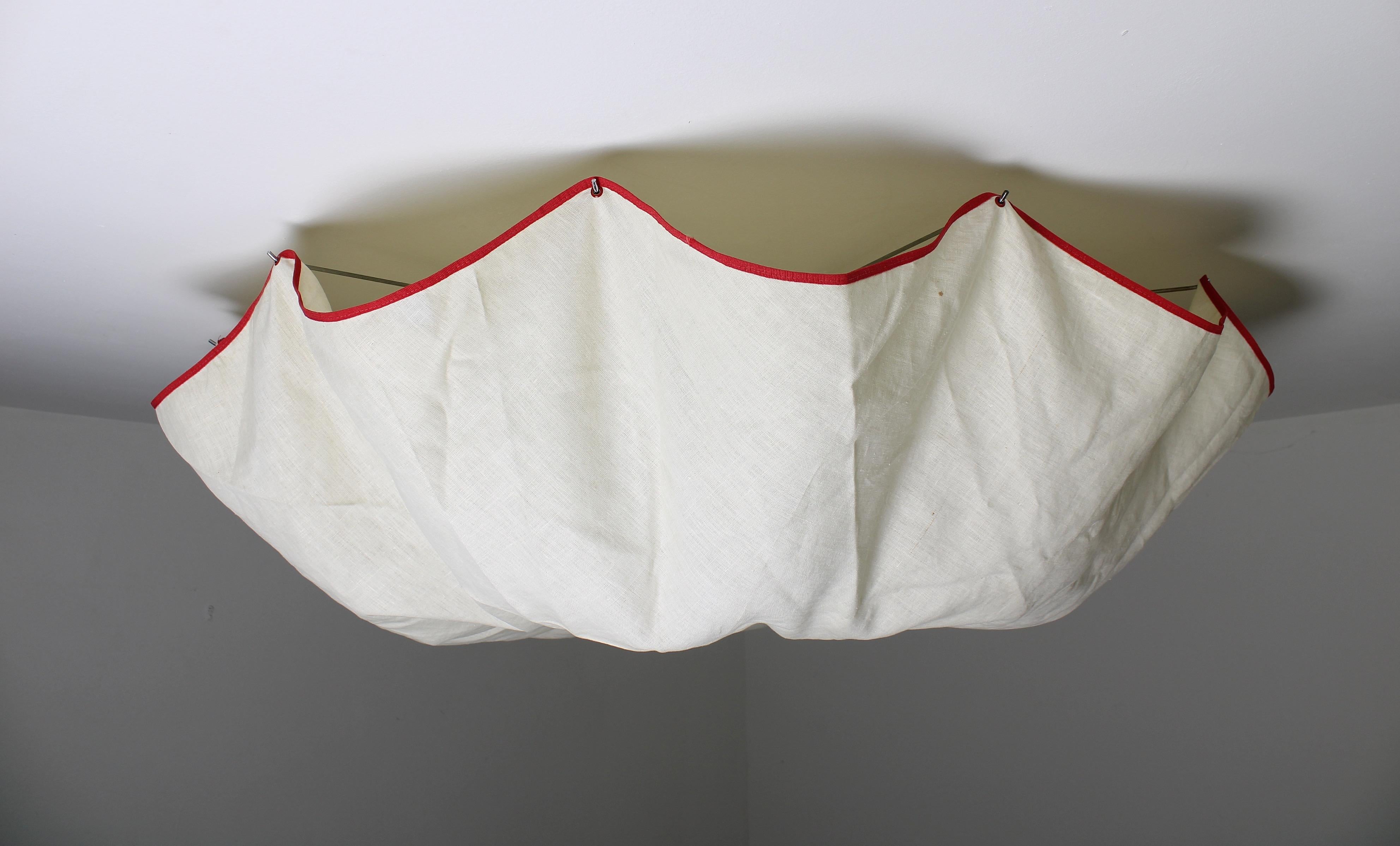 Late 20th Century Celestia ceiling lamp by Afra & Tobia Scarpa for Flos, 1981 For Sale