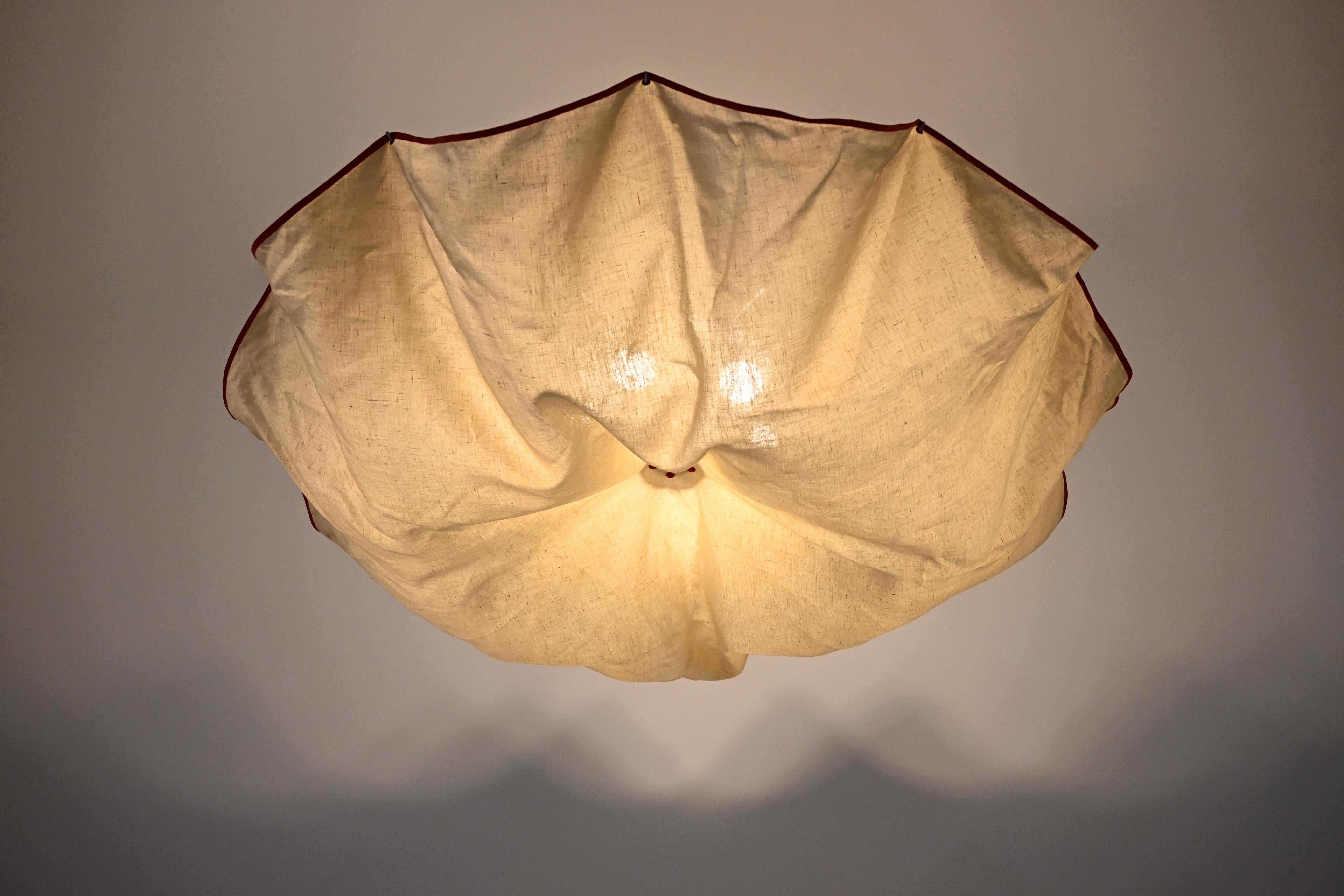 Mid-Century Modern Plafonnier Celestia de Tobia Scarpa pour Flos, 1980 en vente