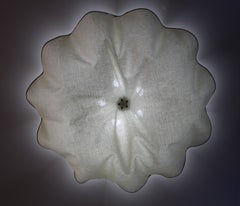 "Celestia" ceiling lamp by Tobia Scarpa, made by Flos in the 1980s.