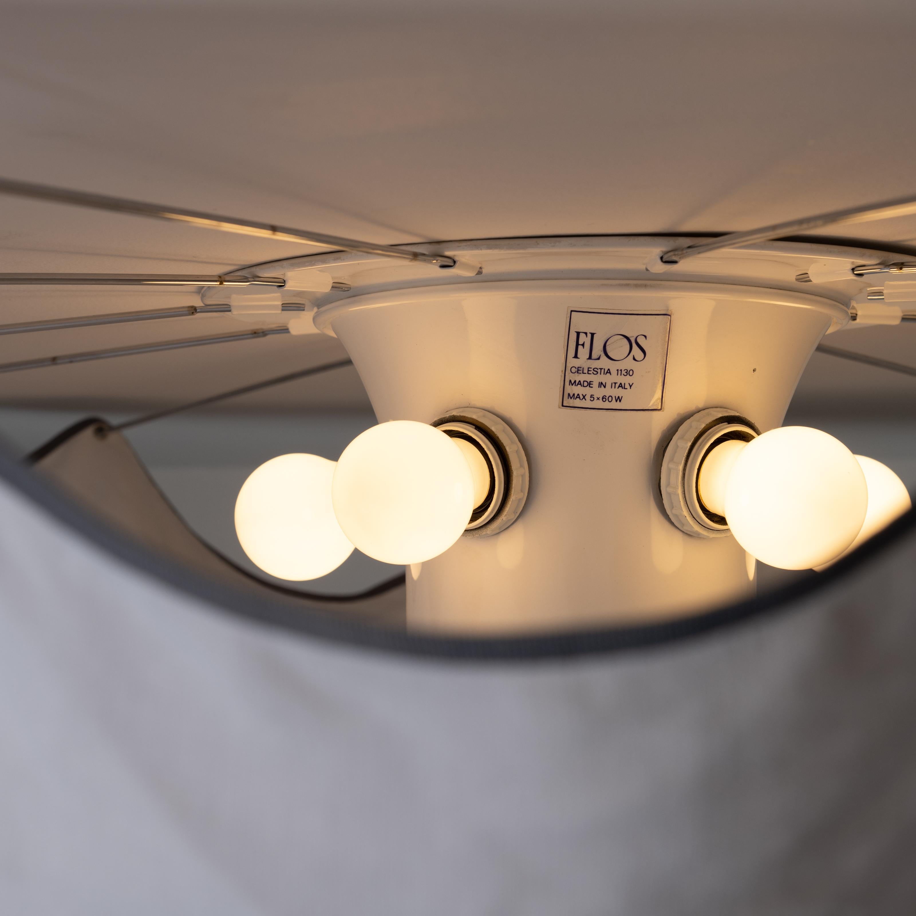Mid-Century Modern 'Celestia' Ceiling Light by Tobia Scarpa for Flos
