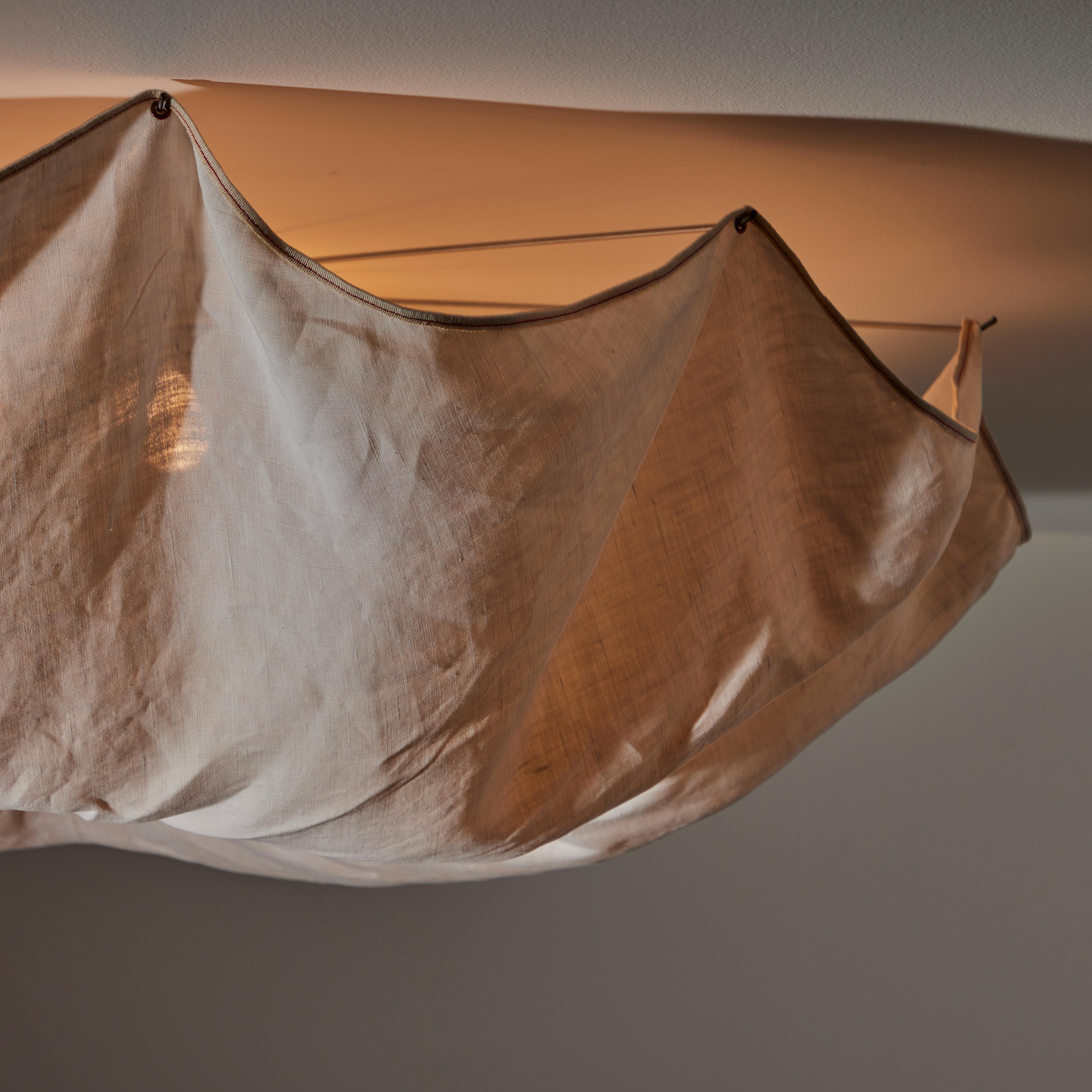 Enameled Single 'Celestia' Ceiling Light by Tobia Scarpa for Flos