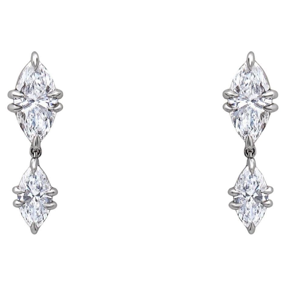 Orecchini Celestia con diamanti