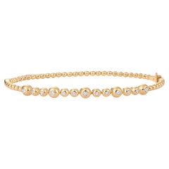 Celestial Beads Pulsera de oro amarillo de 14 quilates (o 18 quilates bajo pedido) Dot Dot Dot