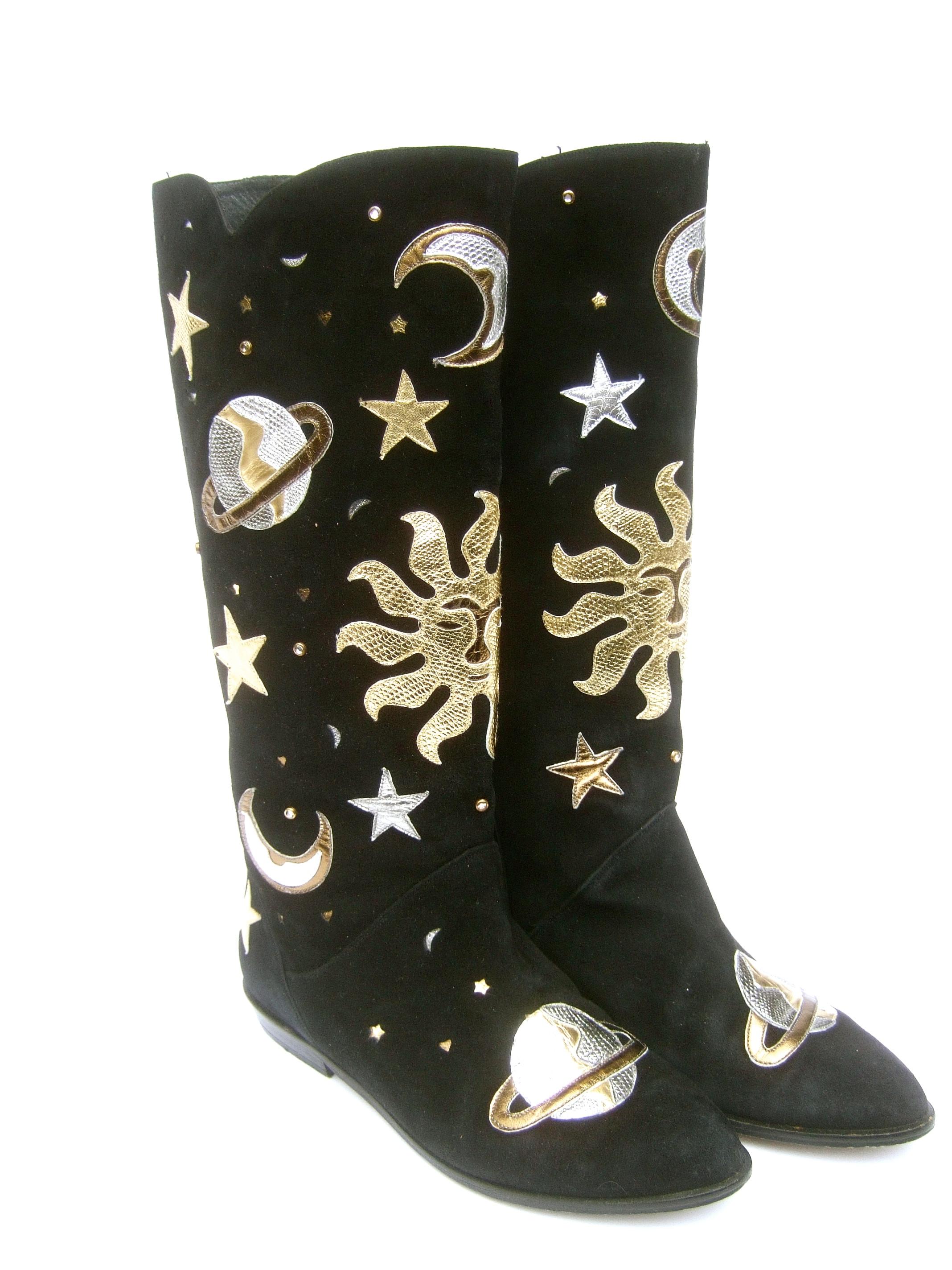 celestial cowboy boots