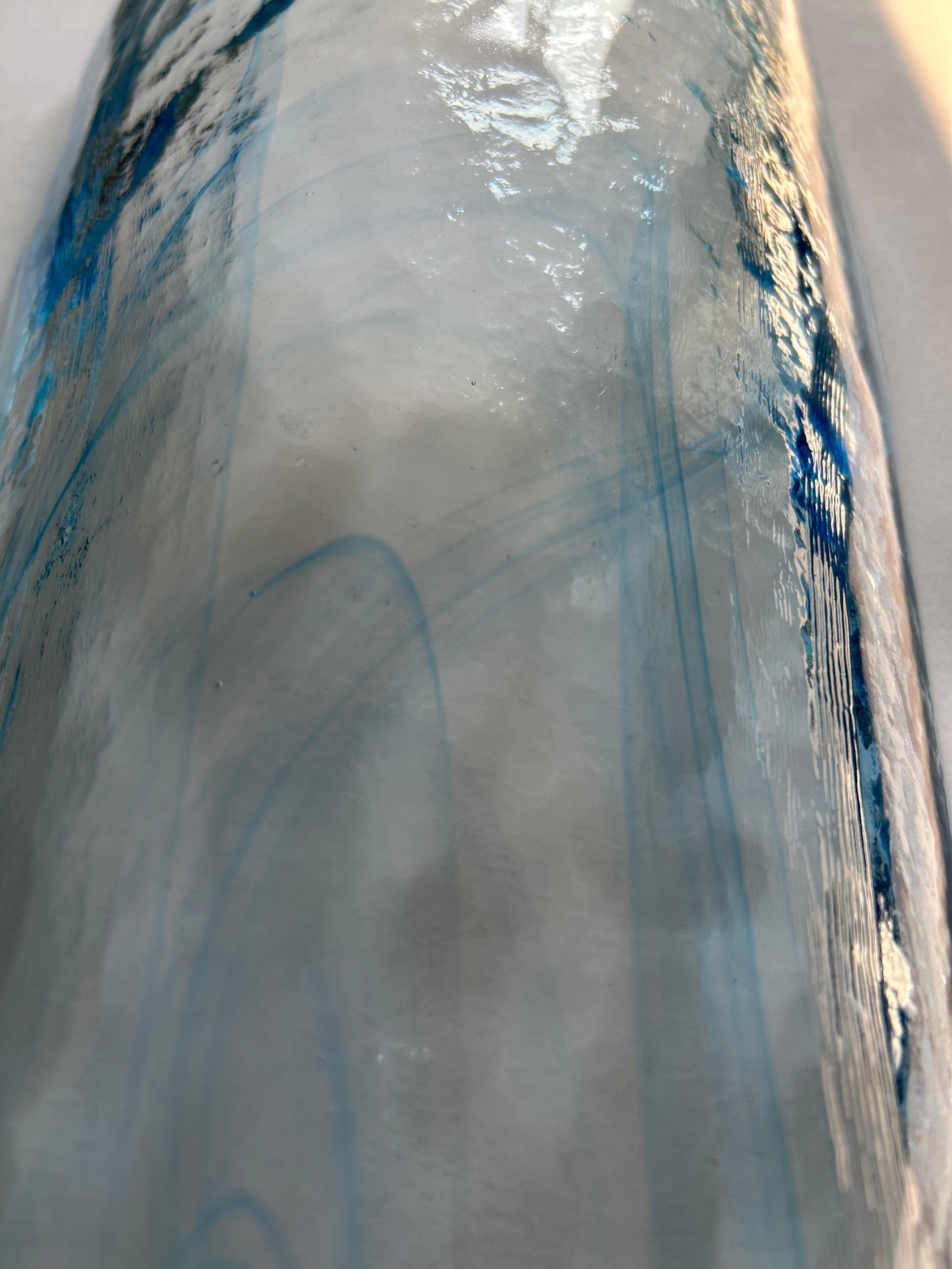 Celestial Breeze, Large Murano Glass Wall Light, 1980's For Sale 14