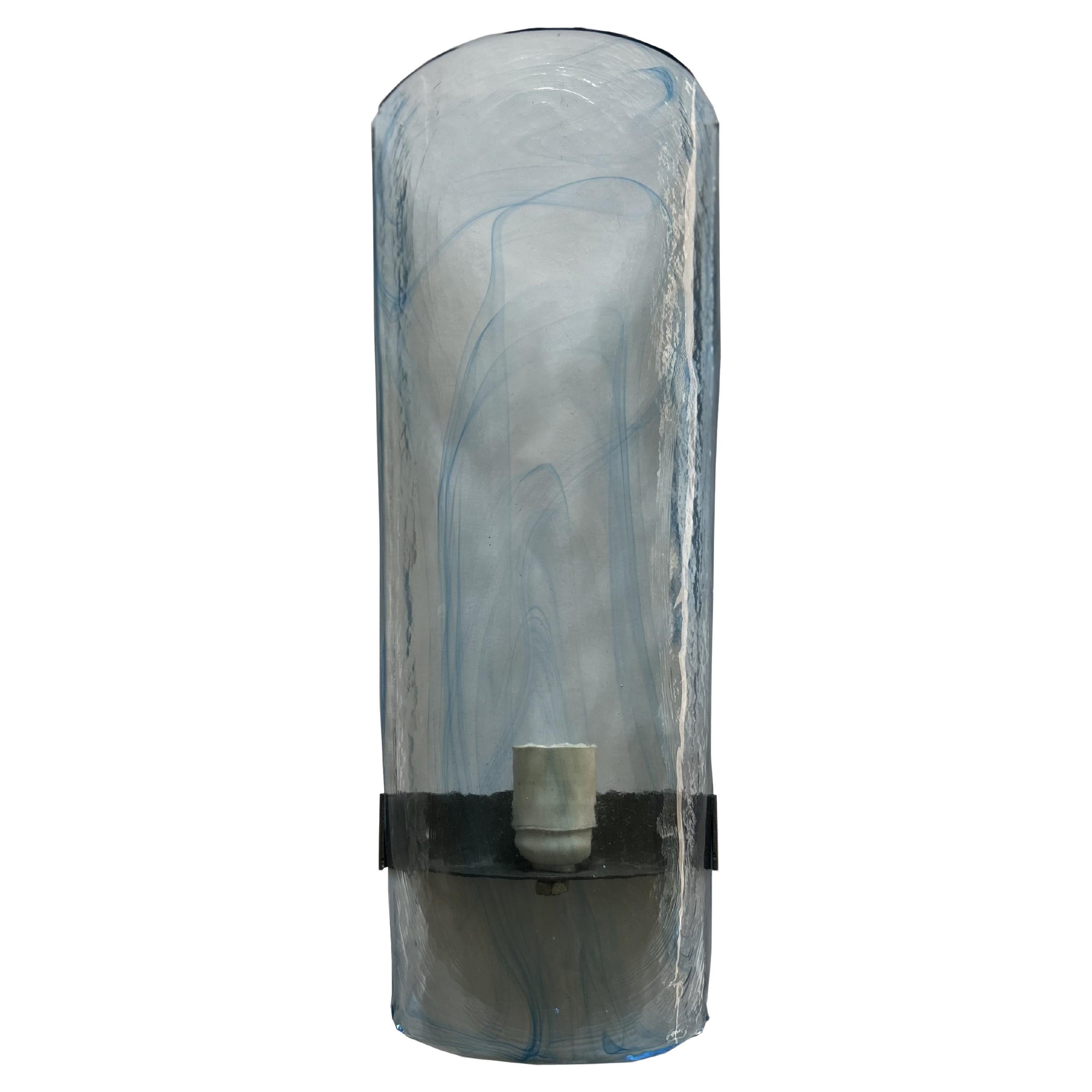 Celestial Breeze, Large Murano Glass Wall Light, 1980's For Sale
