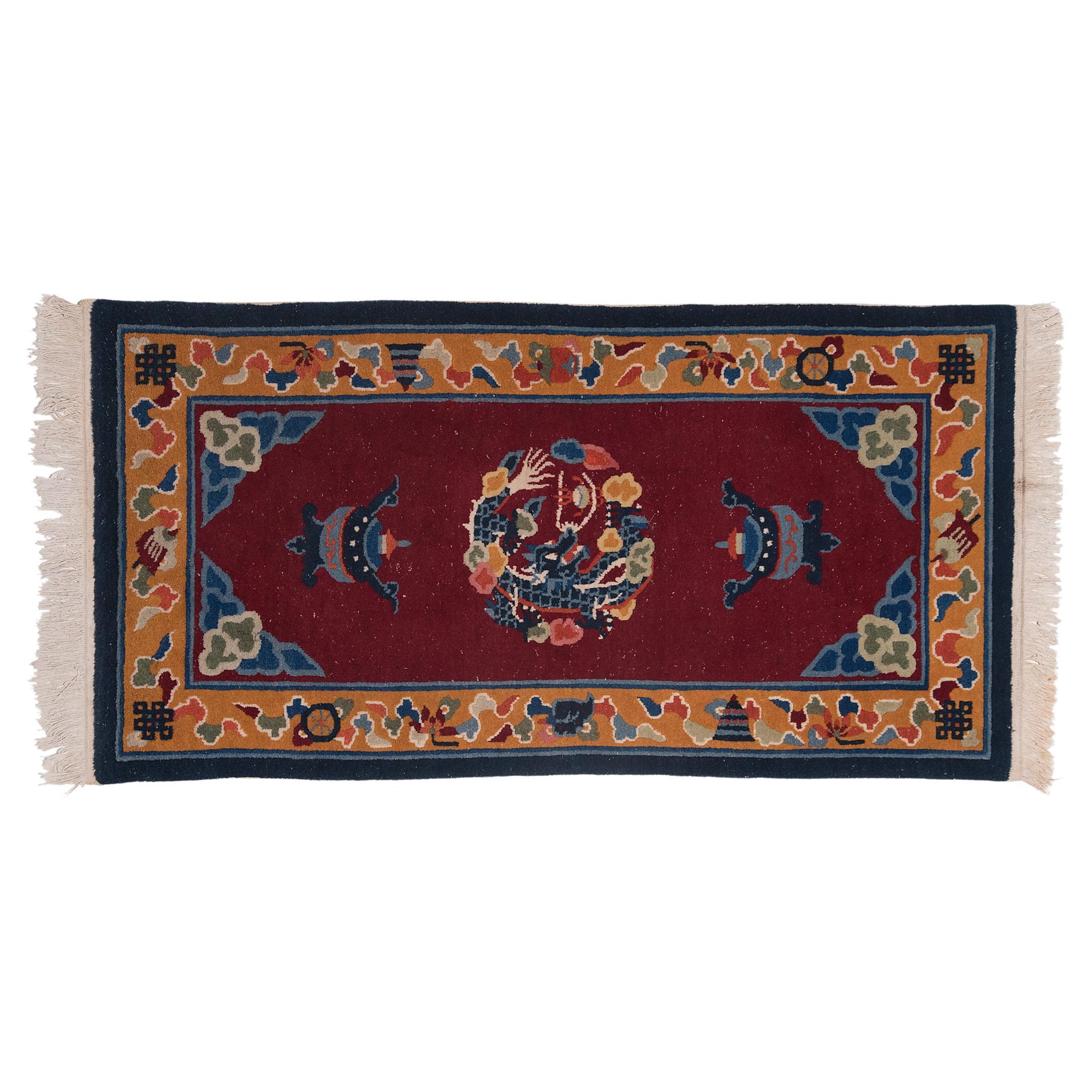 Celestial Chinese Dragon Carpet For Sale