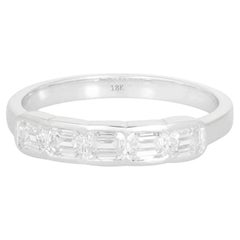 Celestial Dusk 18K Gold Diamond Eternity Ring