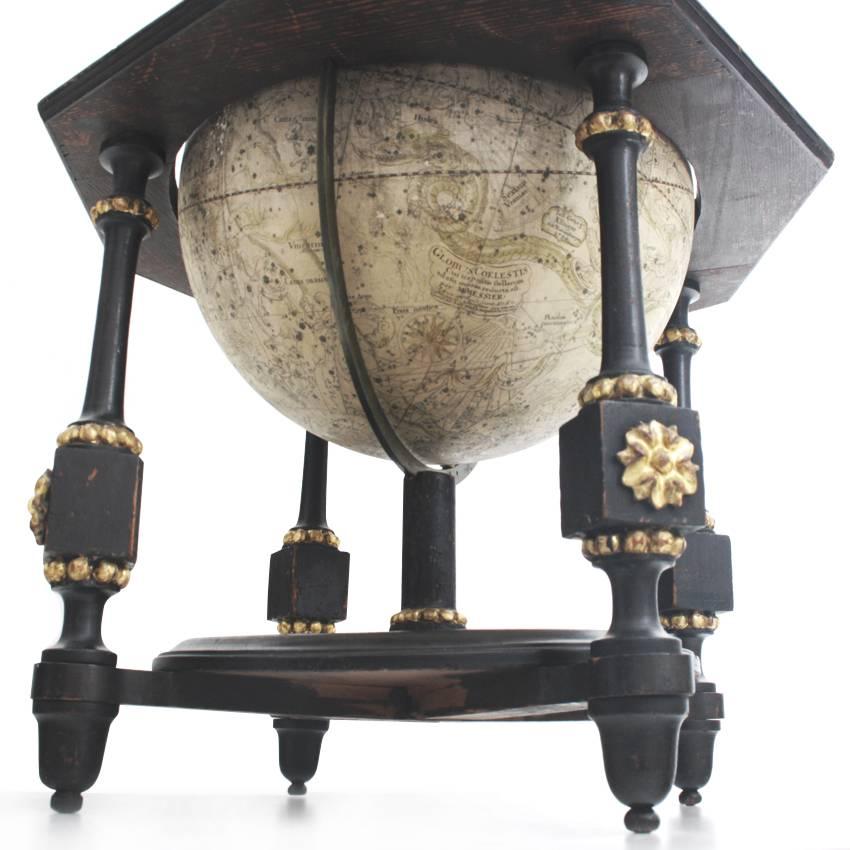 German Celestial Globe by Johann Georg Klinger, Nuremberg, Dated 1790