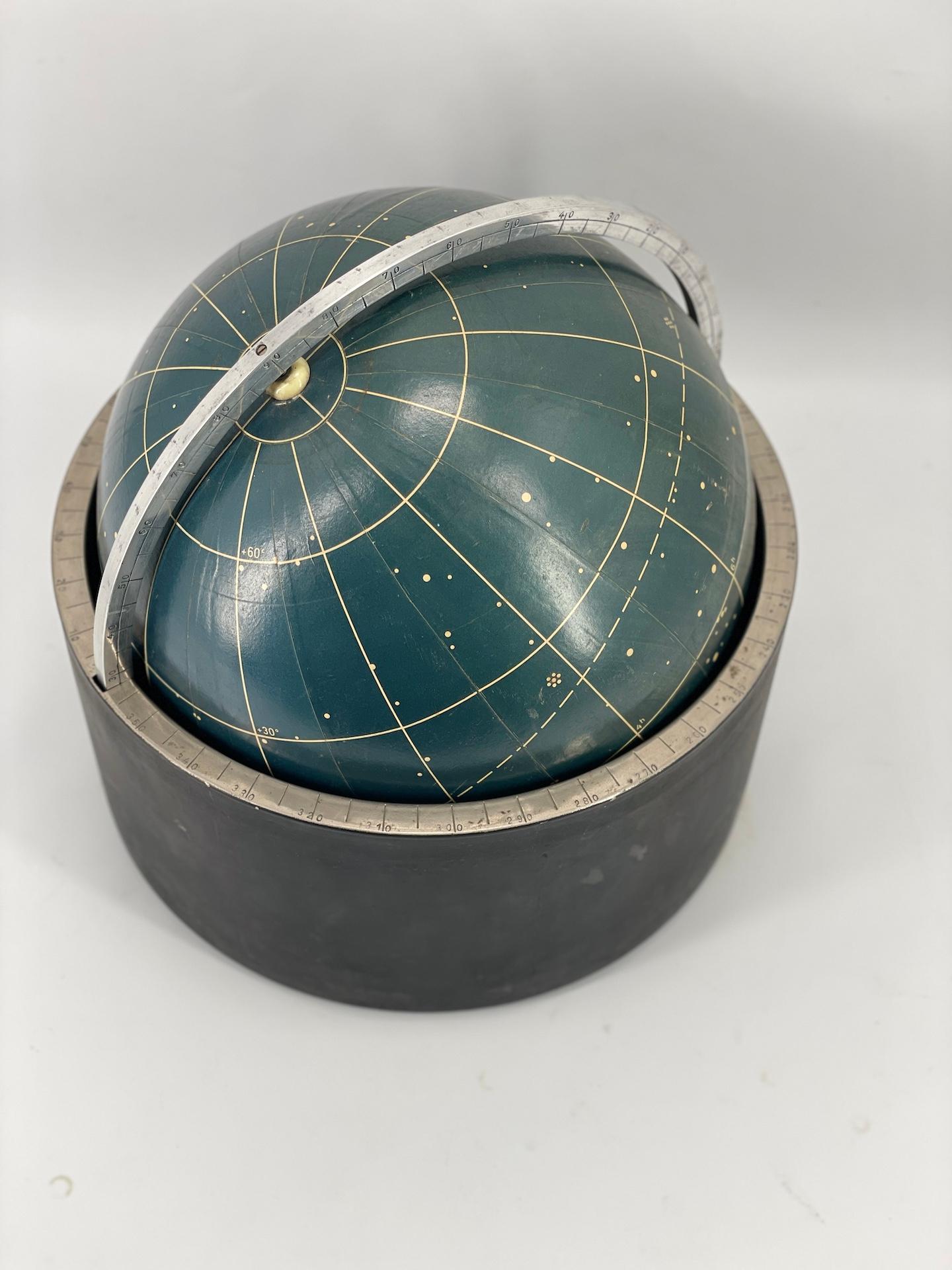 Metal Celestial Globe Circa 1960 For Sale