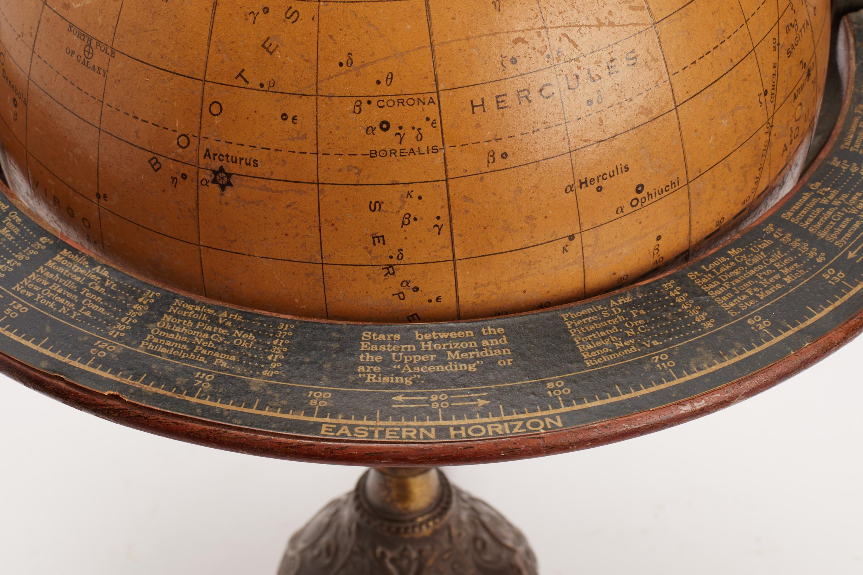 Celestial Globe Con Tripode, USA, 1900 2