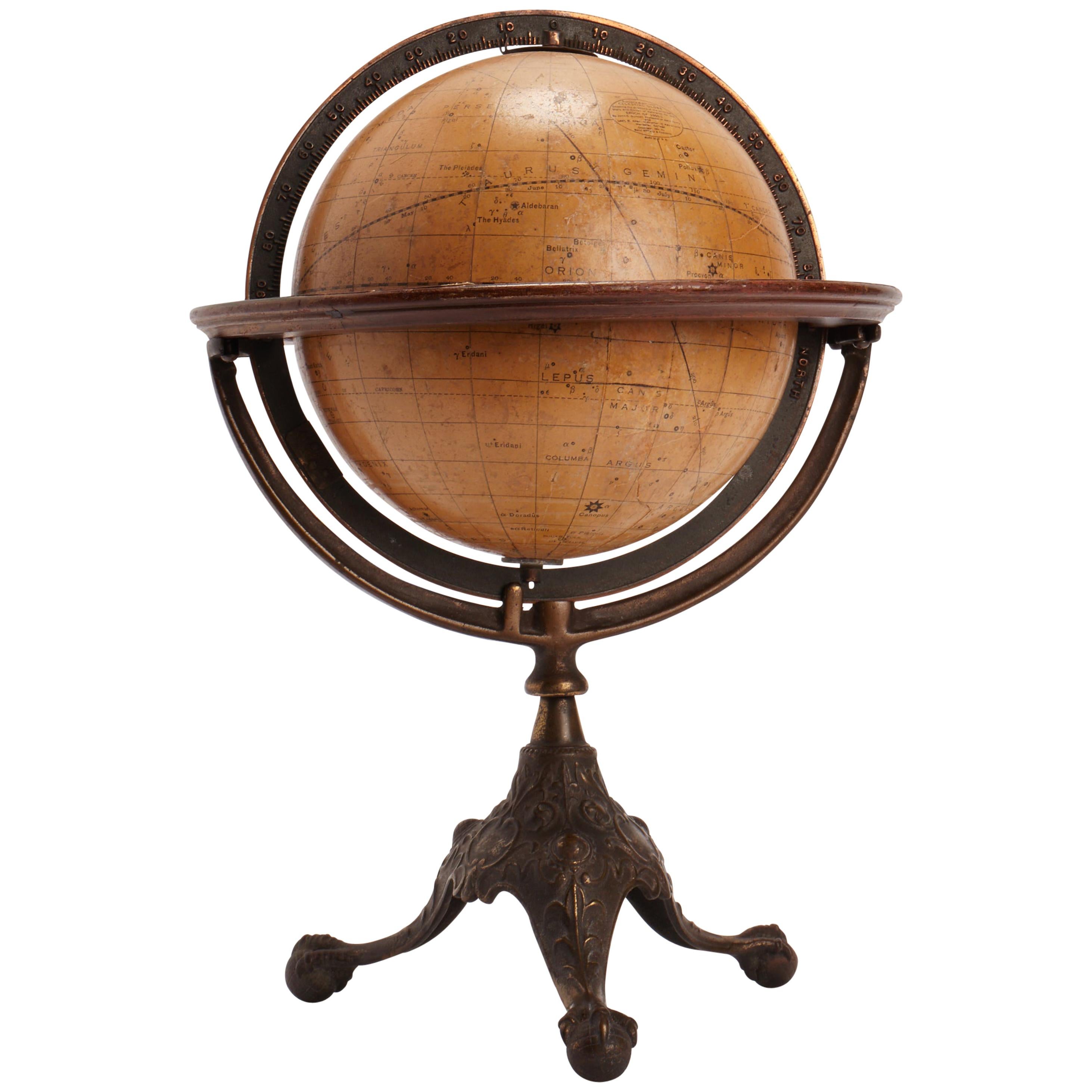 Celestial Globe Con Tripode, USA, 1900