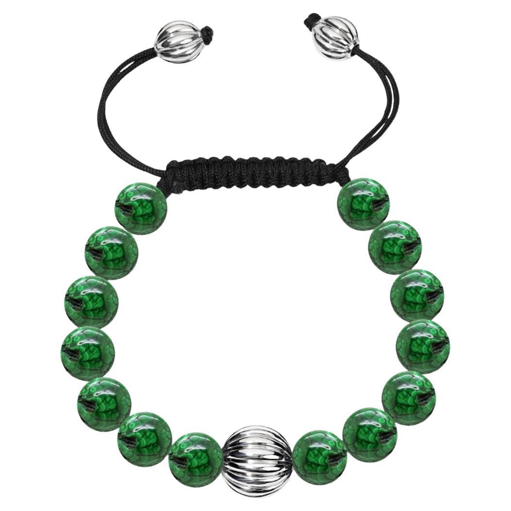 Celestial Harmony Bracelet- Malachite