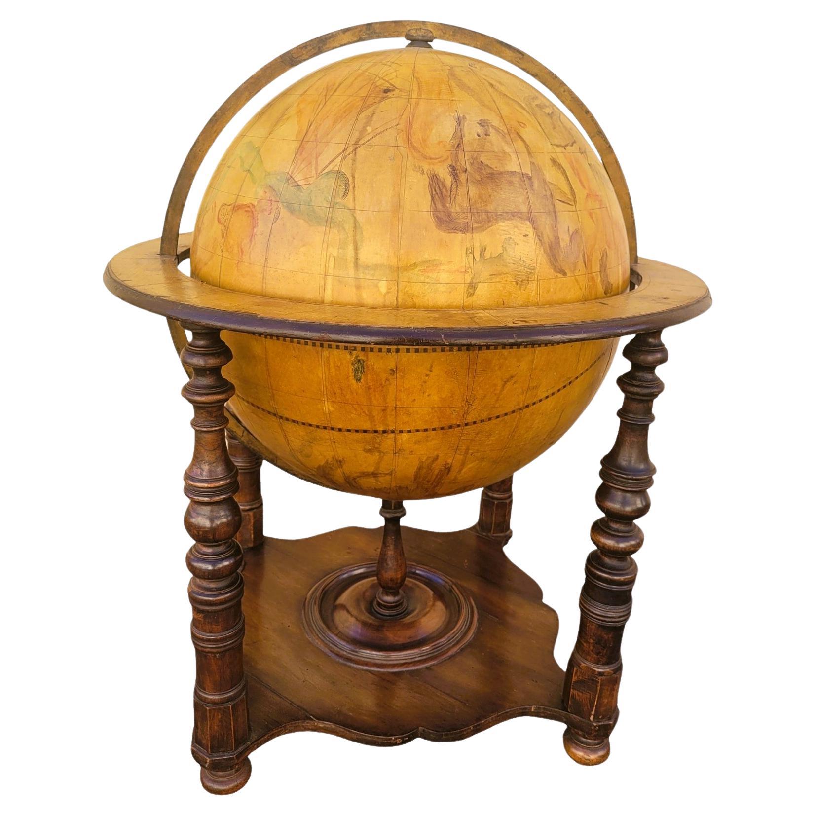 Celestial Library Globe On Stand, Late 19th Early 20th Century