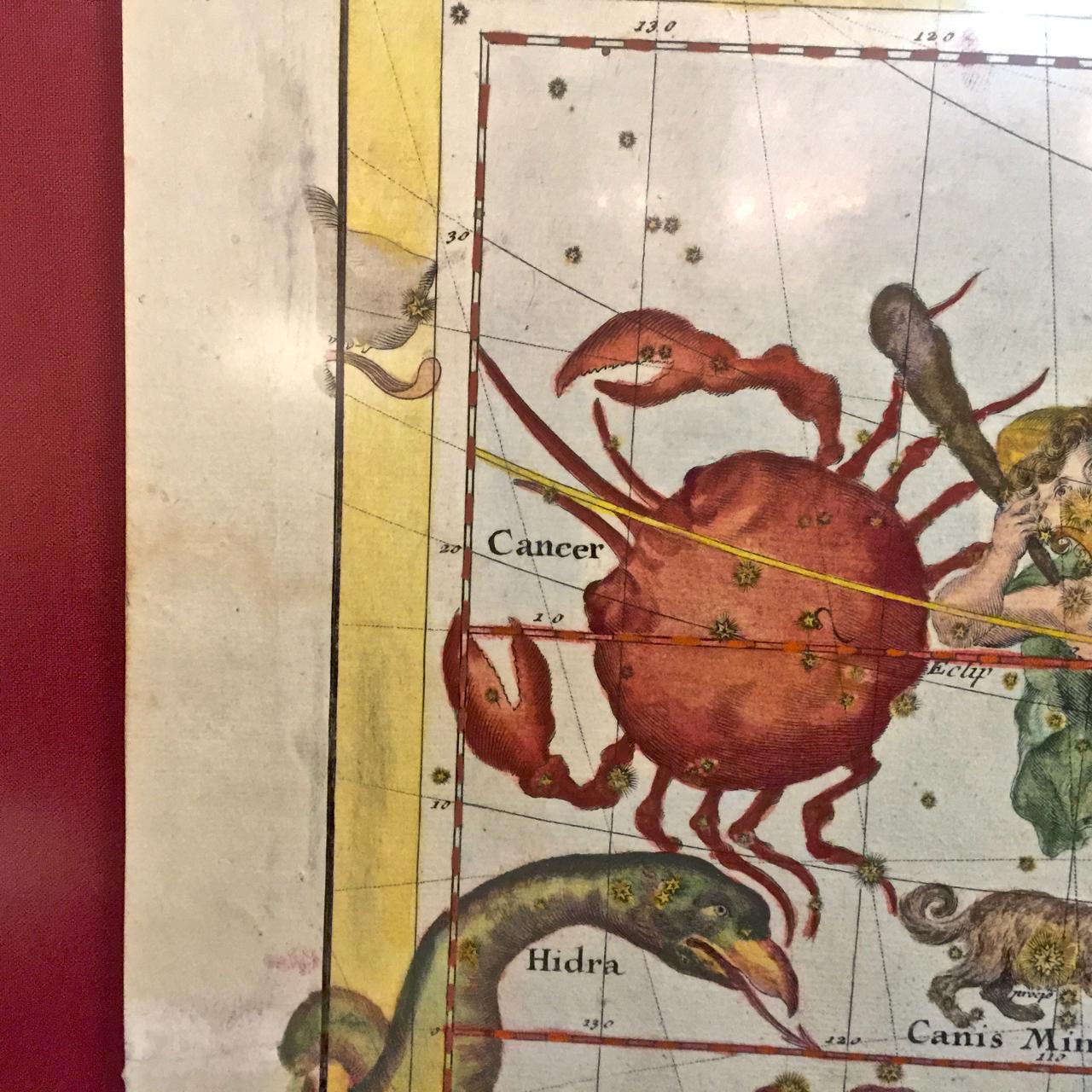 Celestial Maps, Set of Four, Ignace Gaston Pardies 1